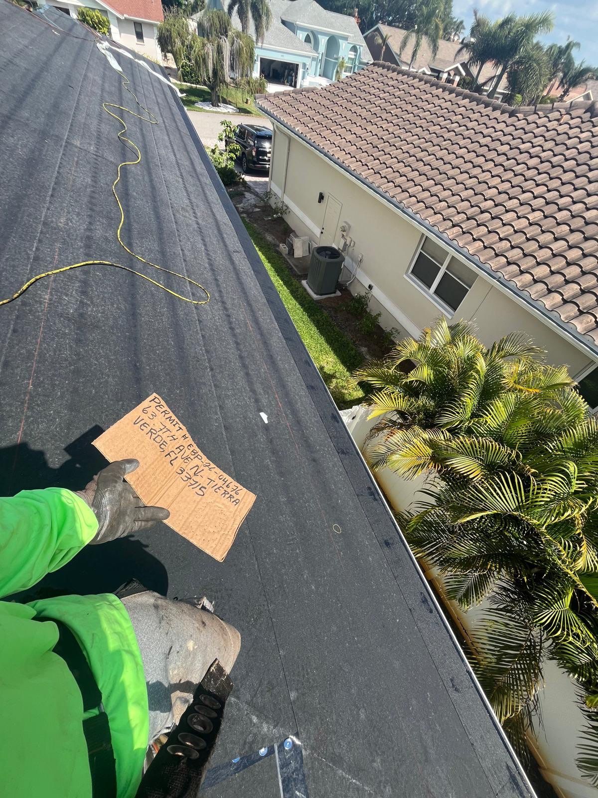 Project in Tierra Verde 33715 by Mitchell Roofing Company LLC 