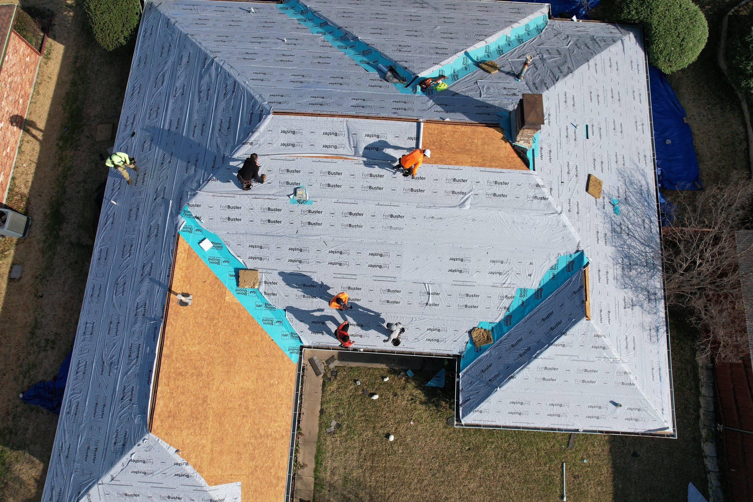 Project in Carrollton by Zeus Exteriors