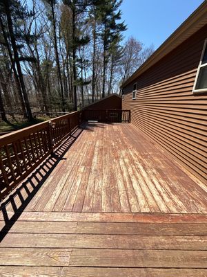 Custom Pressure-Treated Deck and Accessible Ramp Installation in York