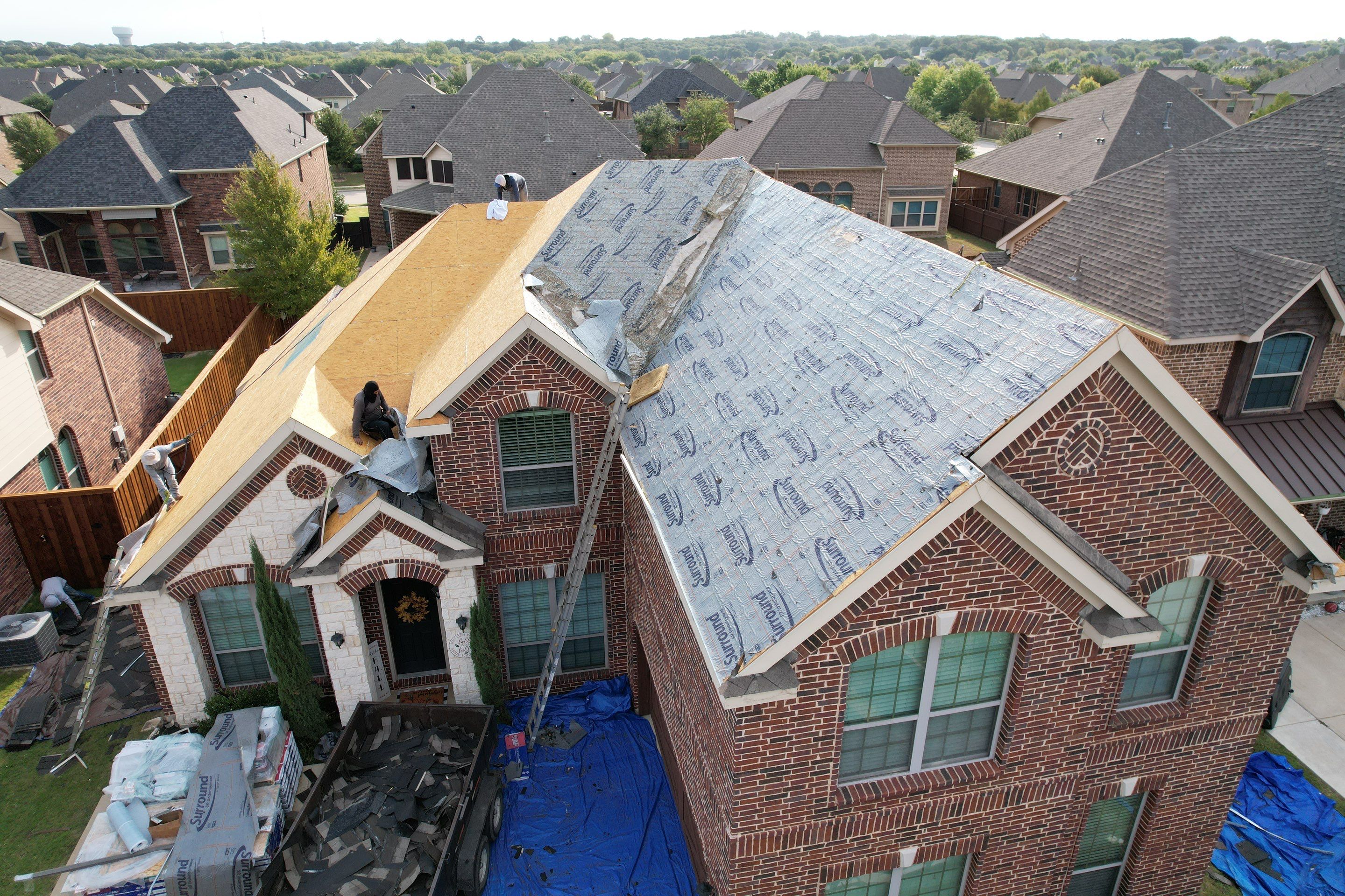 Project in Keller  by Zeus Exteriors