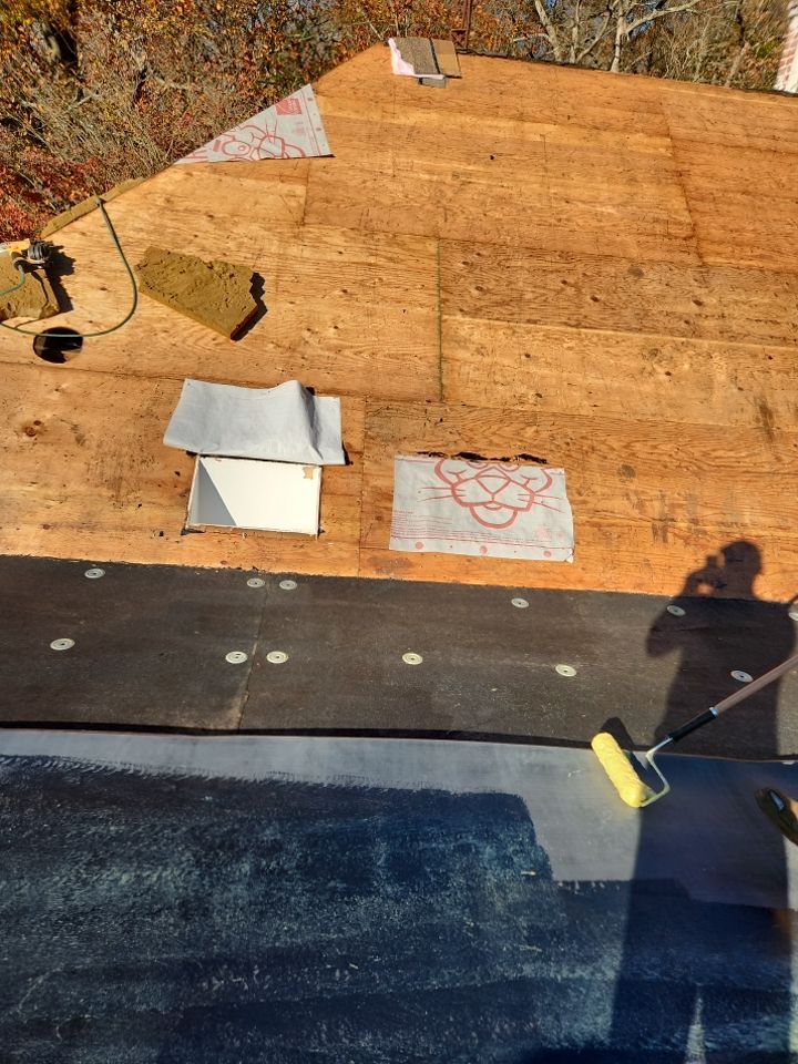 Residential Roofing Installation using Owens Corning TruDefinition Desert Tan by A Plus Exterior