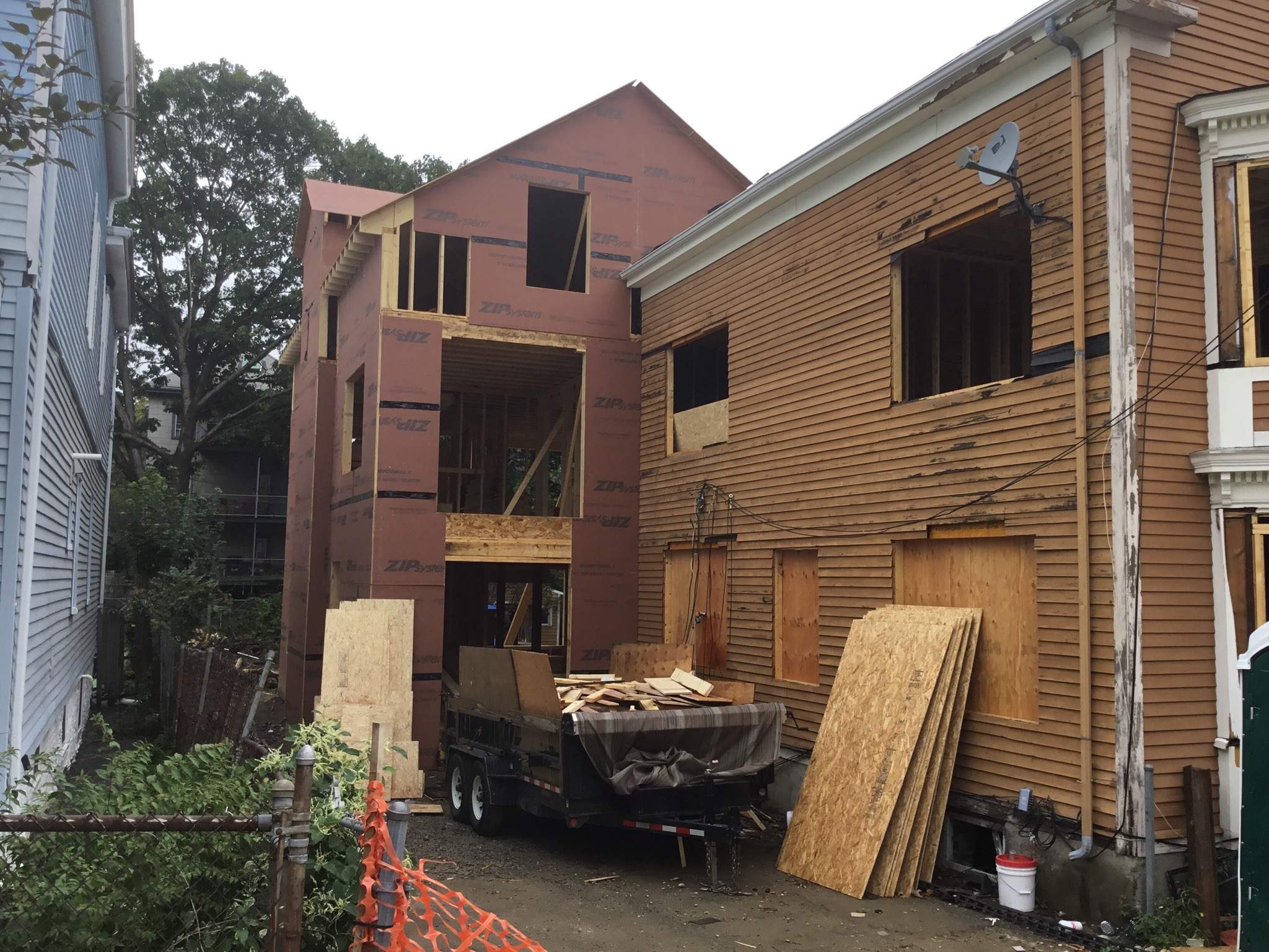 Siding Installation using Wood Clapboards by UBrothers Construction