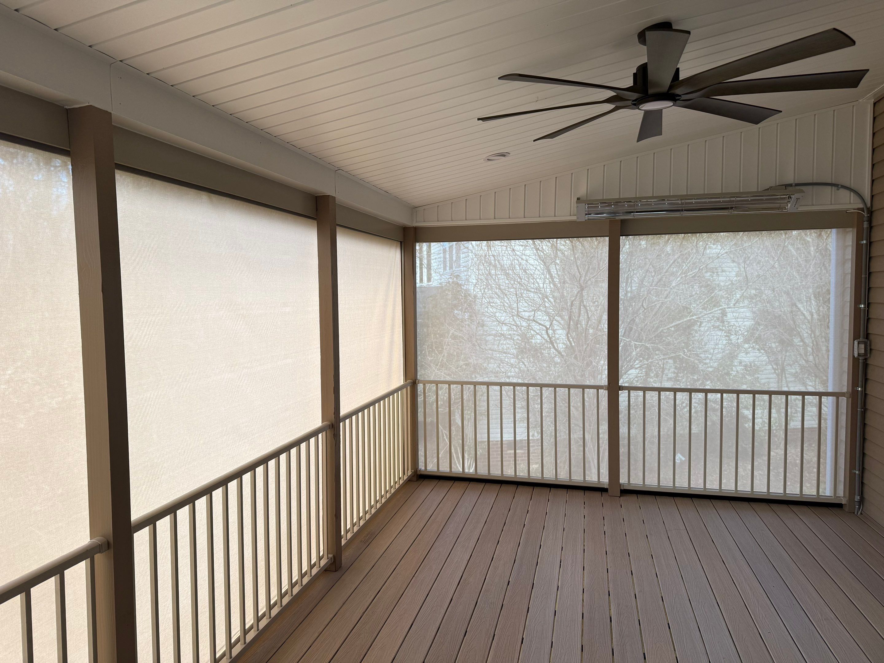 Patio Shades in Charlotte, NC by Southern Traditions Window Fashions