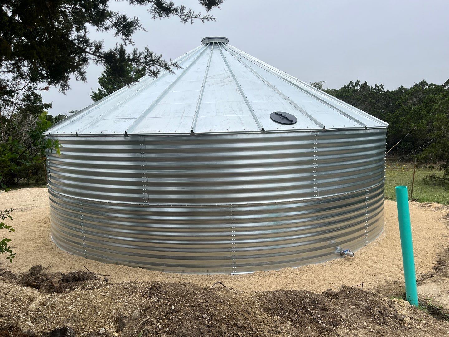 Mountain top water security. by Hill Country Rain Water