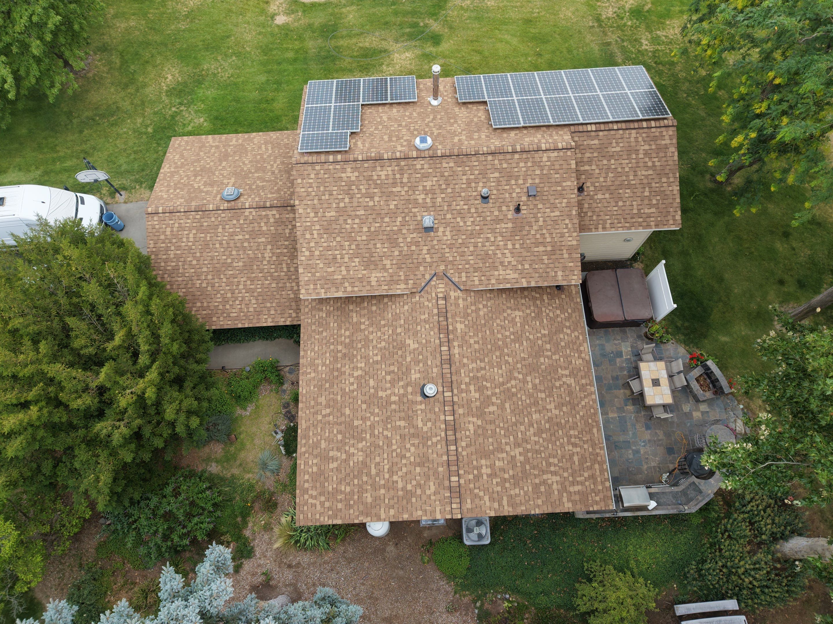 Kennewick Residential Roof Replacement With Brown Asphalt Shingles E Alhambra Rd Kennewick WA 99338 The Denali System - Certainteed Landmark® Shingle - Reshawn Shake by Alpine Roofing
