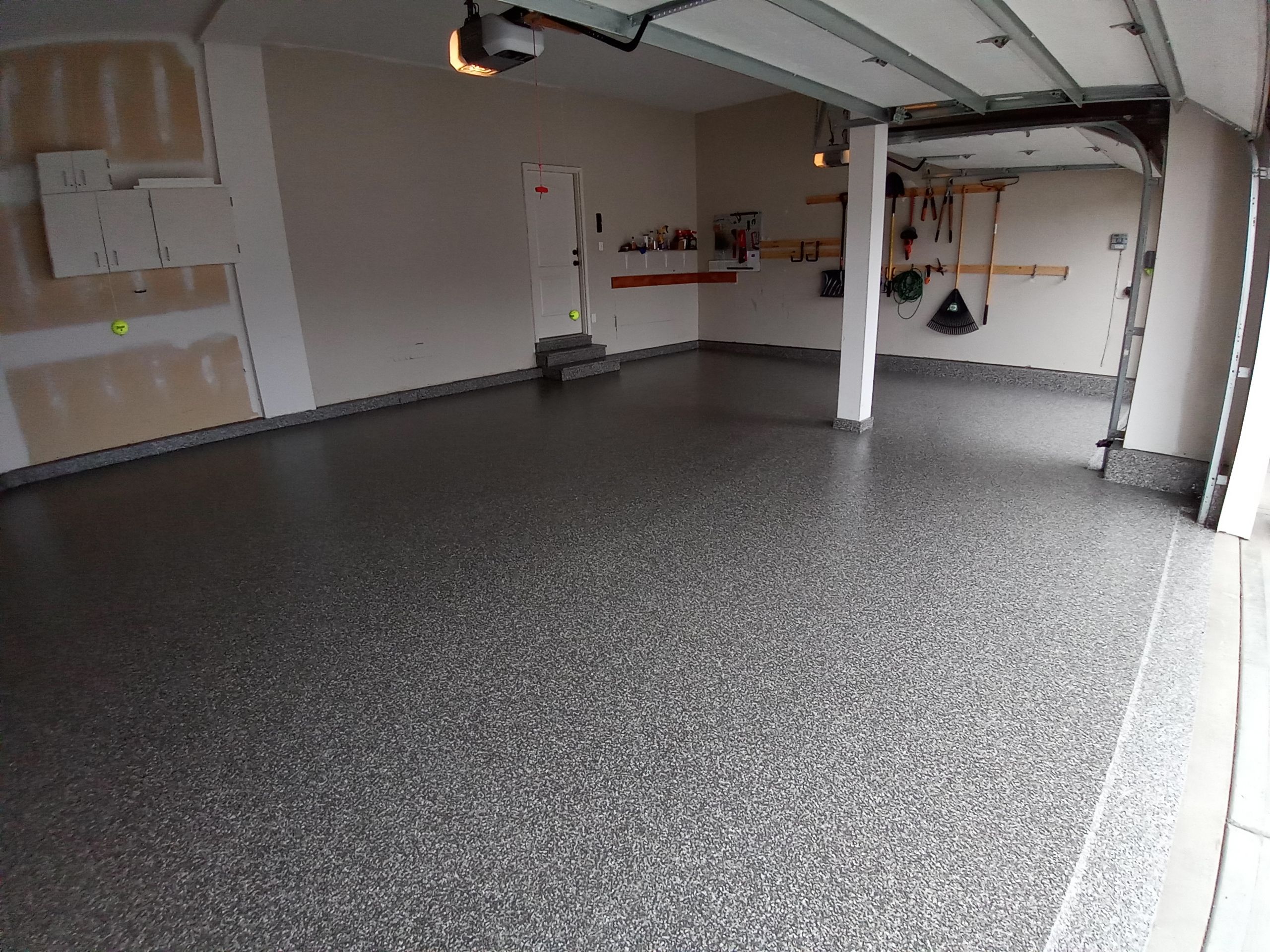 Garage using Silver Creek by Select Painting, Coatings & Garage Cabinets