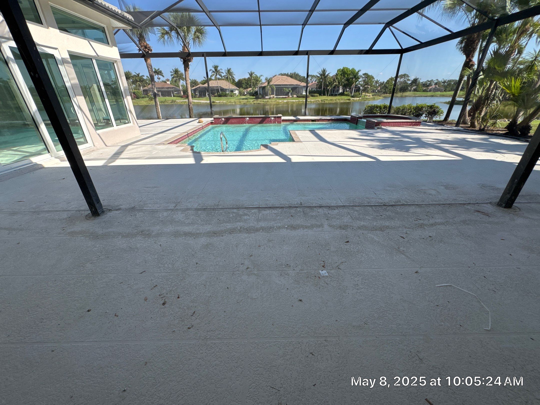 Pool Renovation/Porcelain pavers/Wild Cat Run by Old Town Pavers Llc