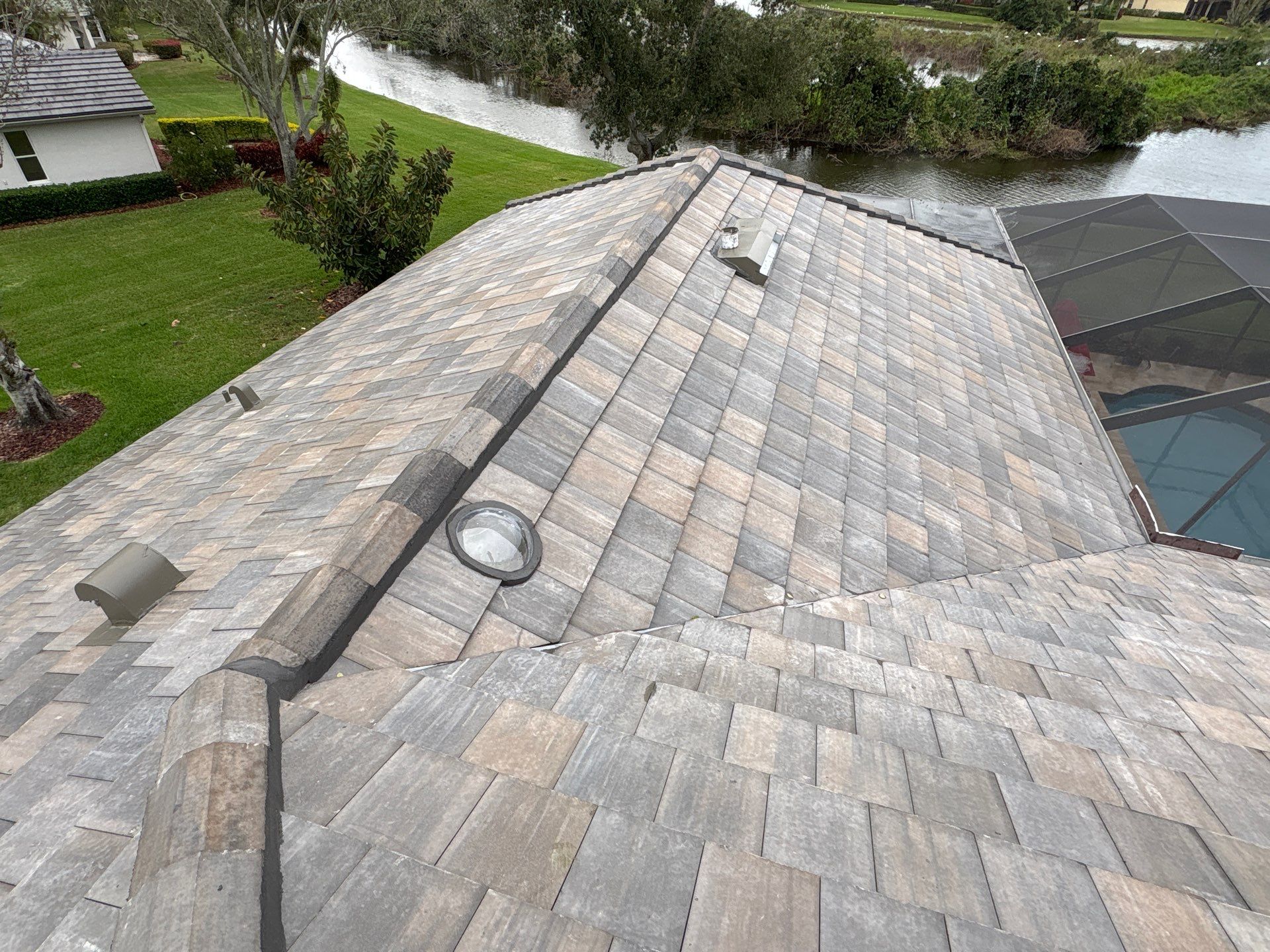 Residential Roofing Installation using roofing tiles from Eagle Roofing Products! by Gopher Roofing