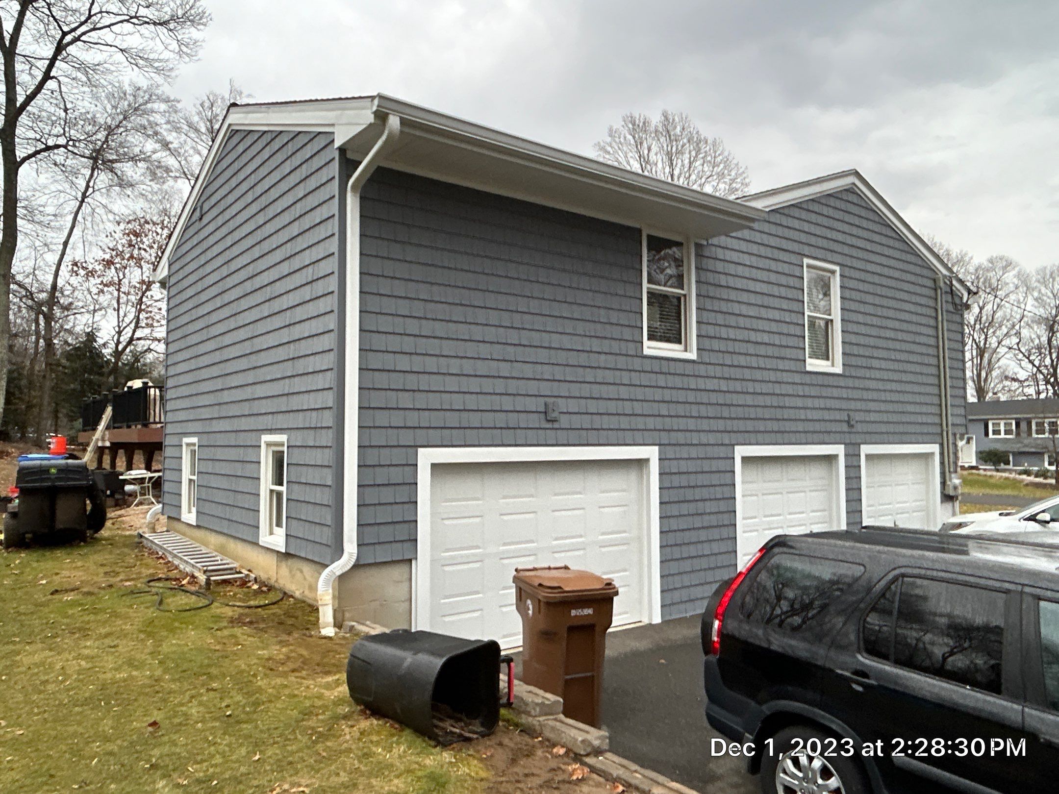 New Roofing, Siding front door by A Plus Exterior