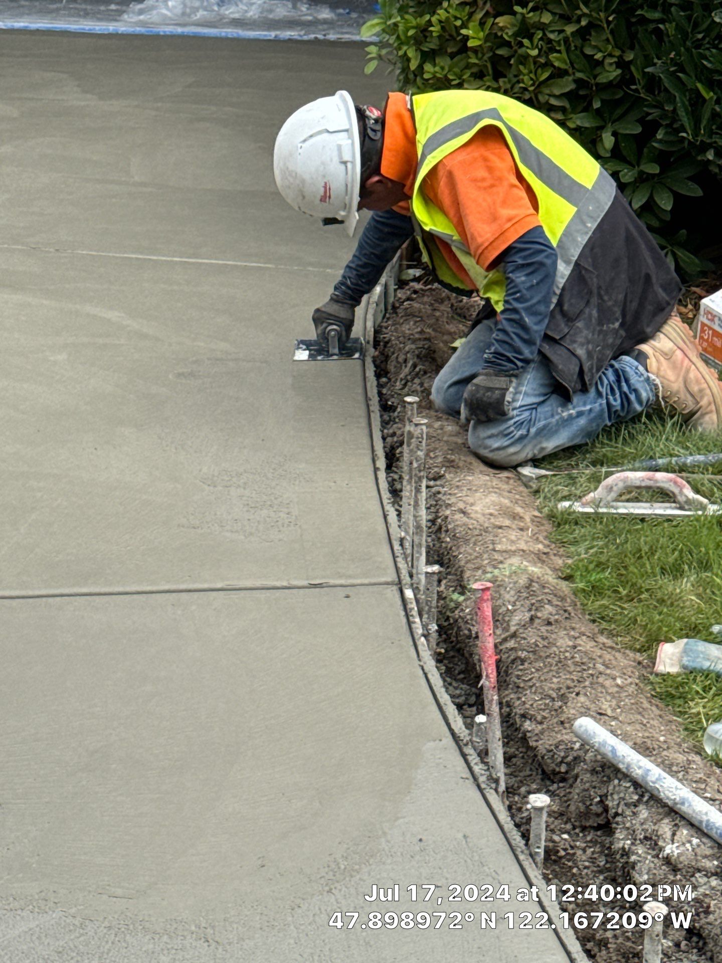 Luis | Concrete Driveway by Jireh Asphalt & Concrete Inc 