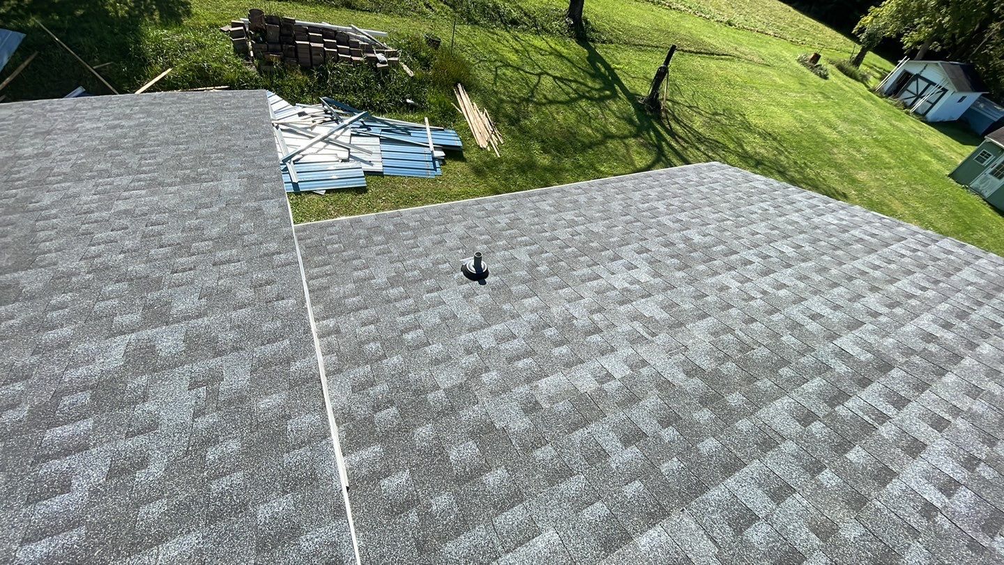 Residential Roofing Installation using GAF Timberline HDZ, Pewter Gray by Rainstoppers Roofing