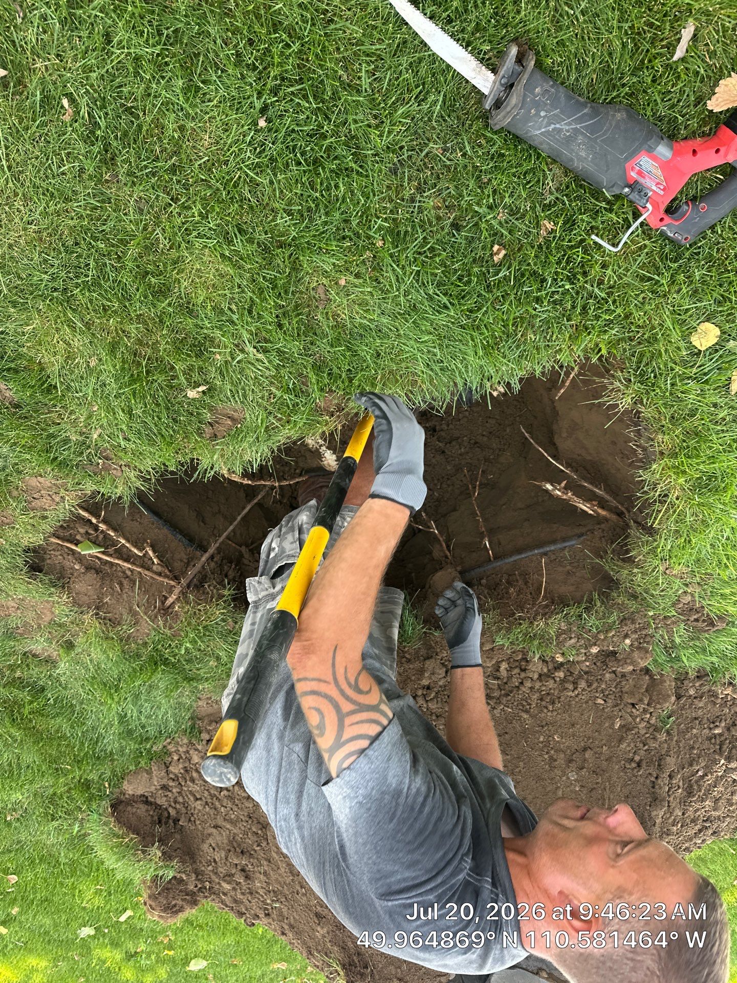 Septic System Pump Replacement and Sewer Line Root Removal in Dunmore by Septic Medic Inc.