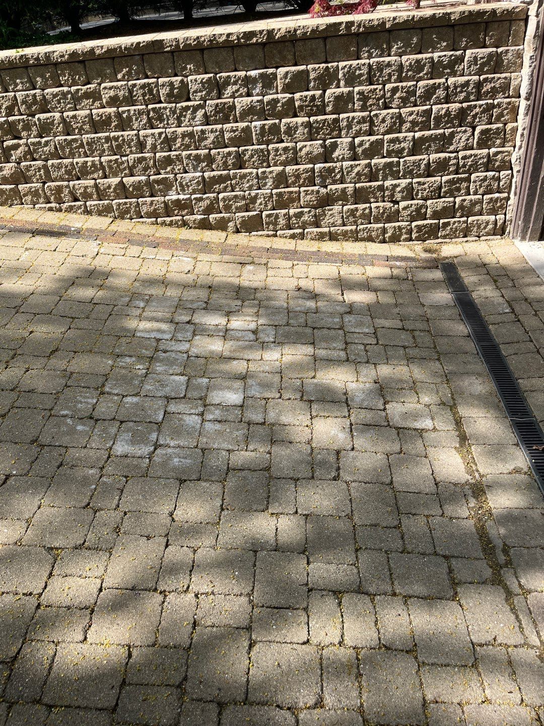 Glencoe, IL brick paver cleaning and stone cleaning by Northern Power Washing LLC.