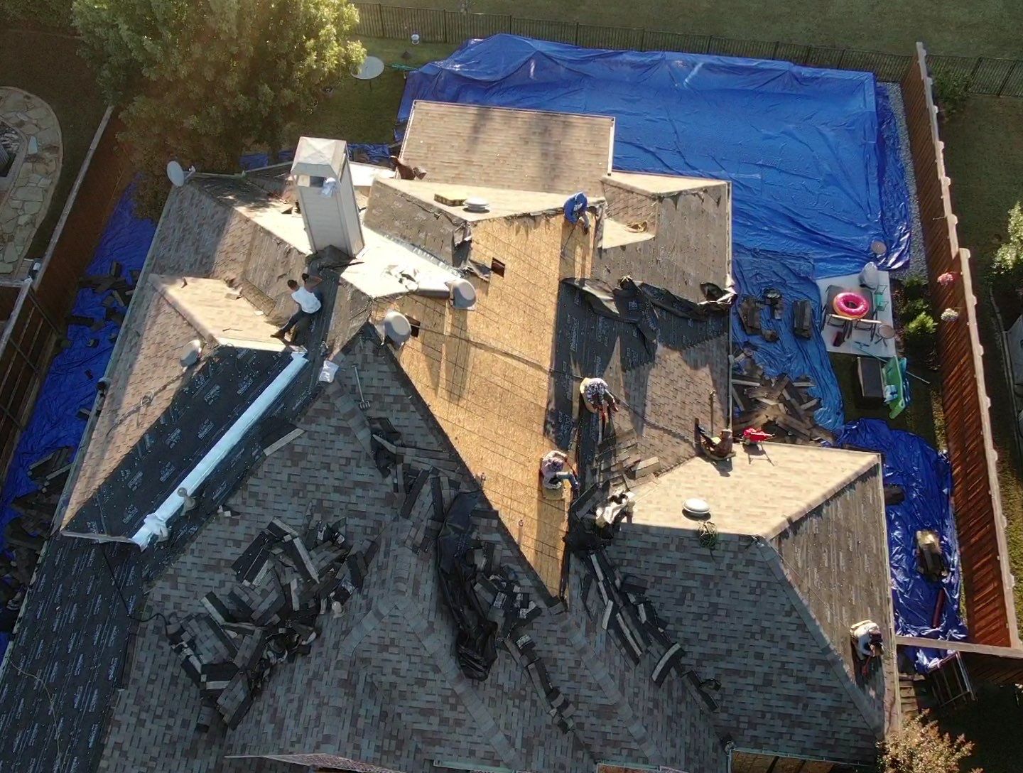 Prosper Texas Residential Roof Replacement by Becker Roofing and Exteriors