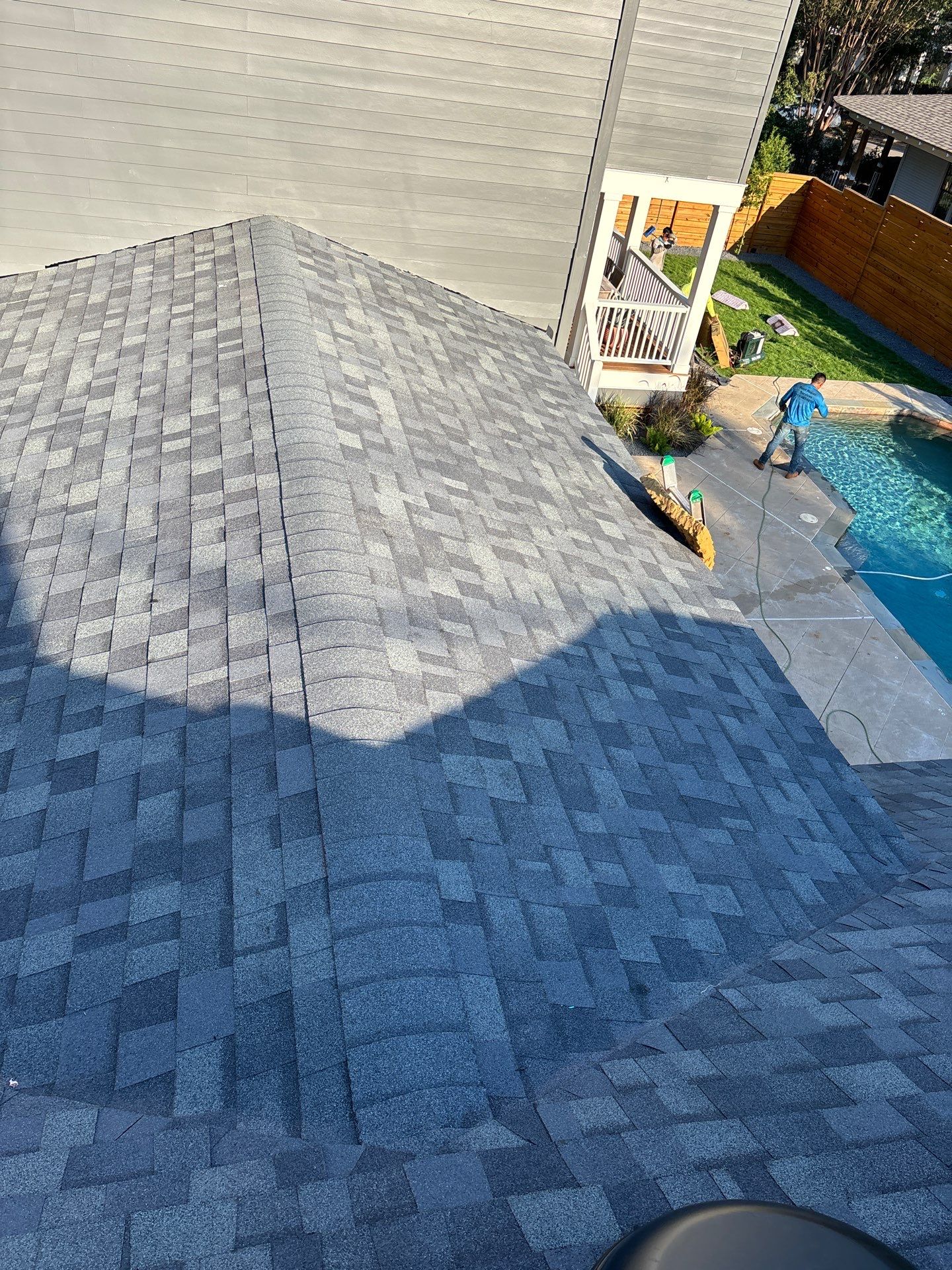 Residential Roofing Repair using Owen's Corning Duration (Lifetime) Shingles by Roof Repair Company