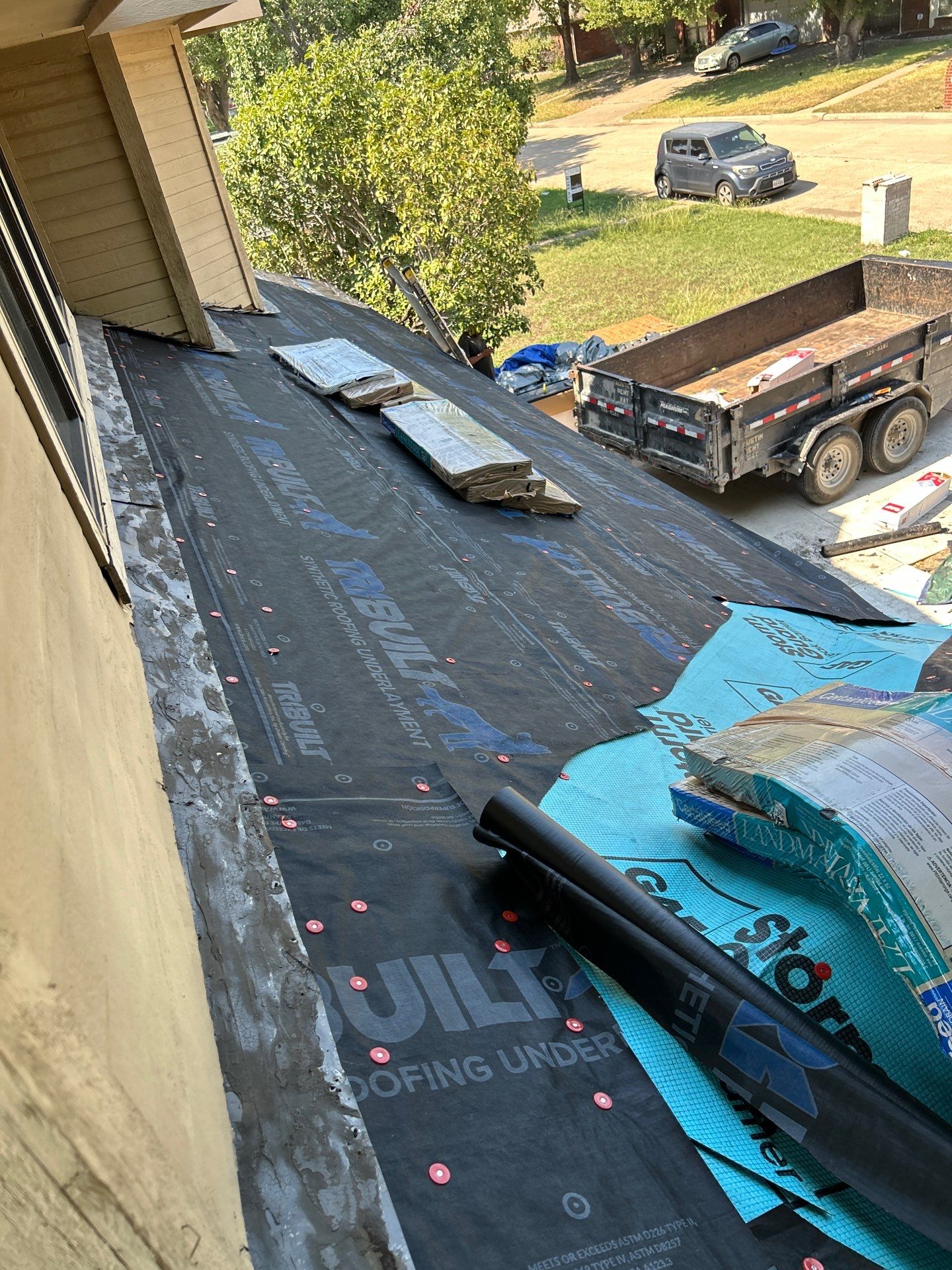 Project in Grand Prairie by Rhino Roofing and General Contracting, LLC