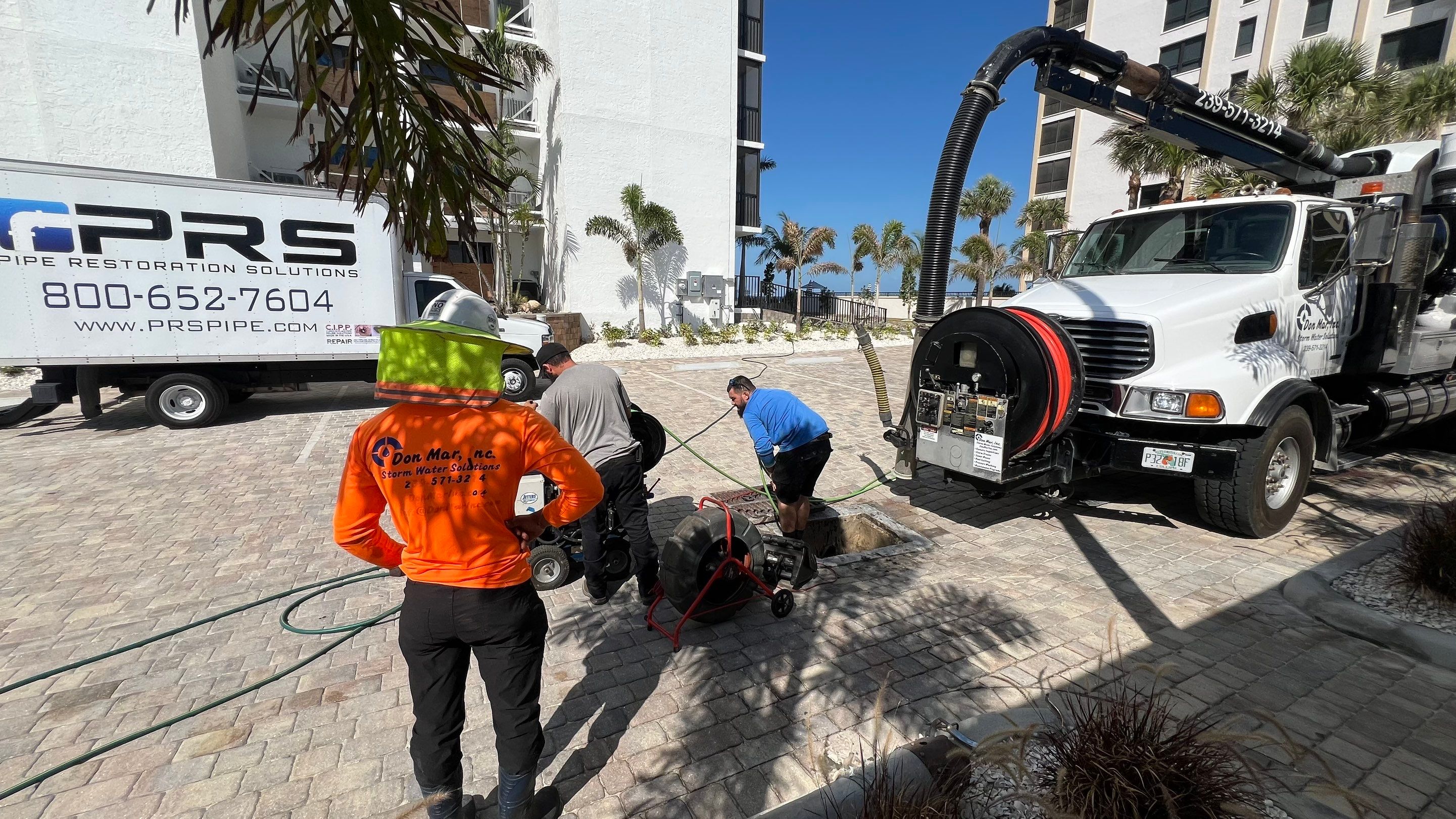 F.M.B. Condo Stormwater System Maintenance by Don Mar, Inc. Storm Water Solutions