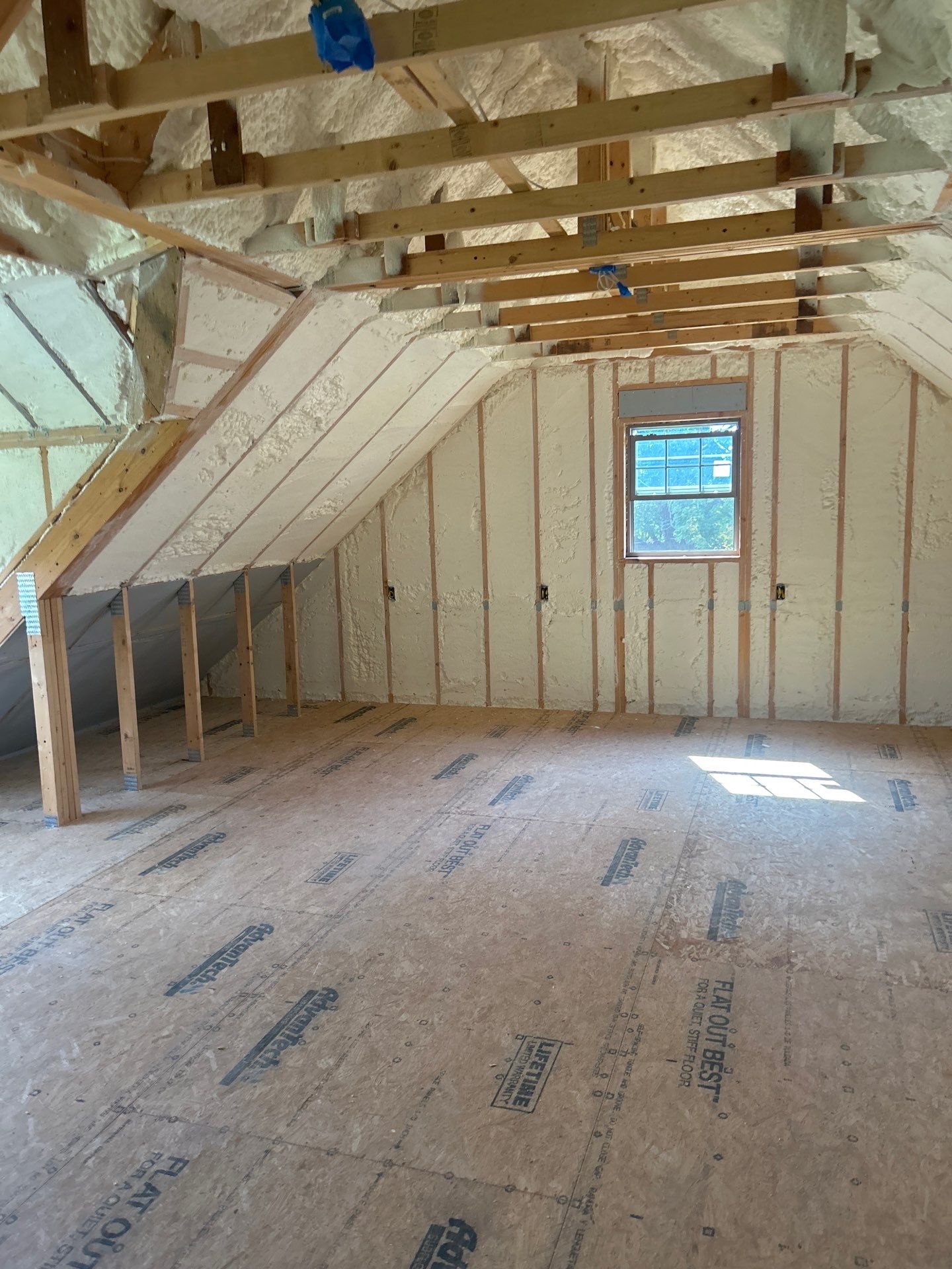 Detached Garage Closed Cell Spray Foam in Newburgh by NYS Foam & Energy