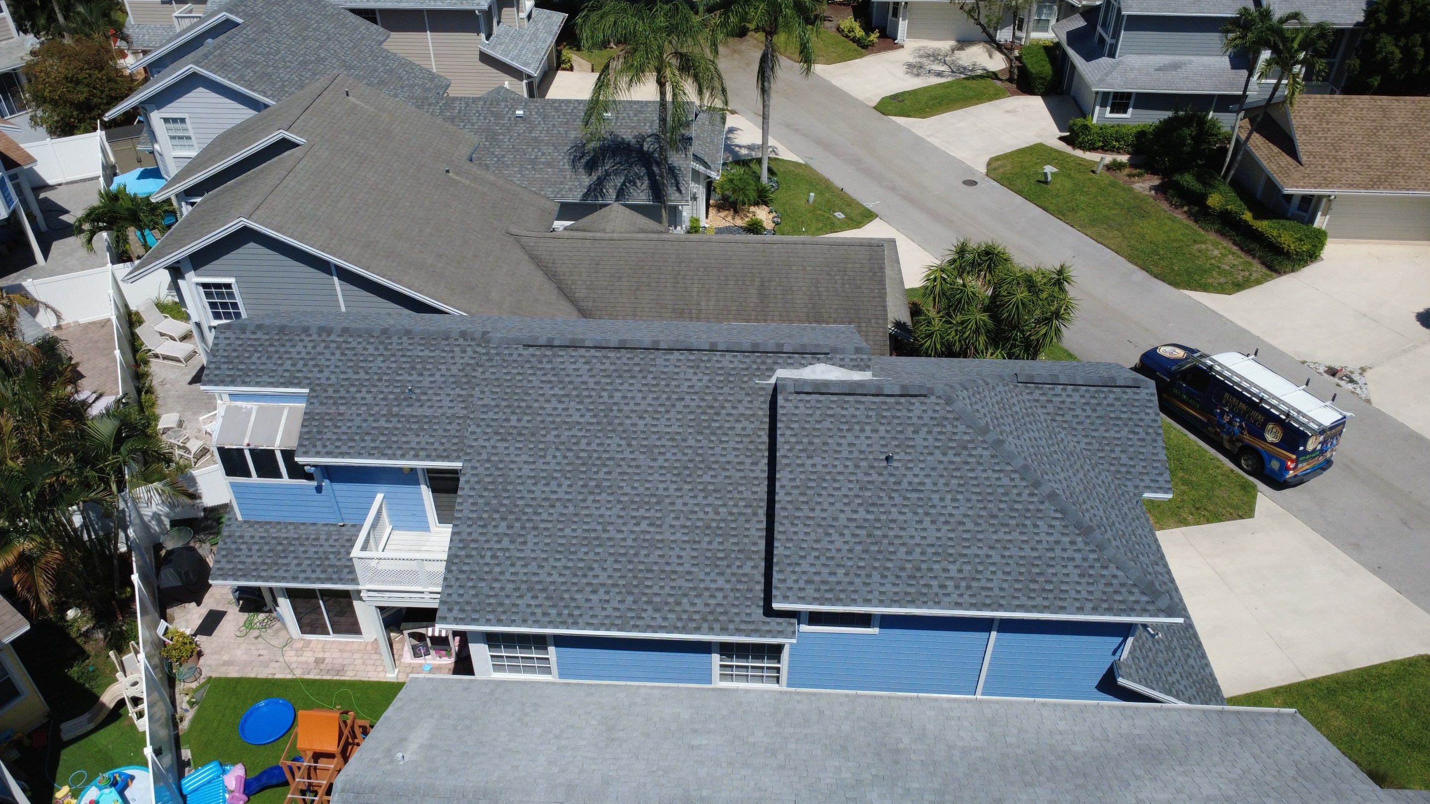 Residential Roofing Installation using GAF by BLUES BROTHERS ROOFING