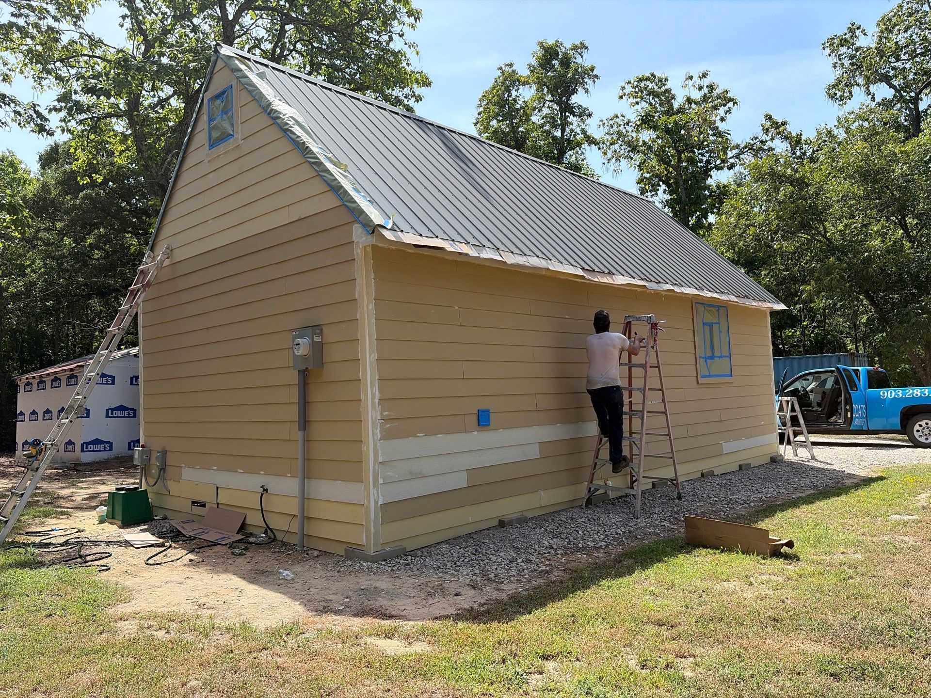 Tiny Home, Big Color Change in Ben Wheeler by Quality Coats Painting