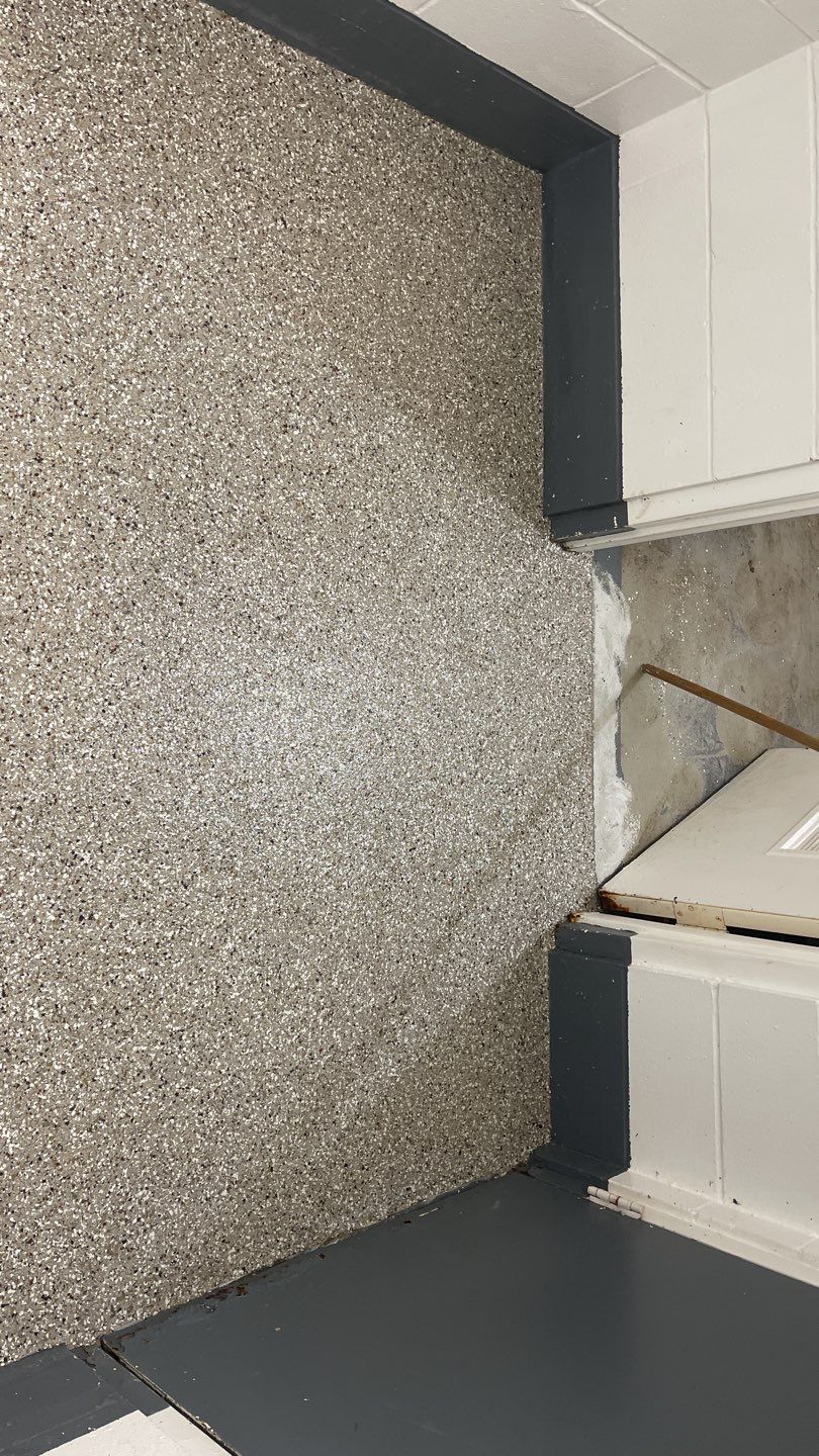 Park Restroom Floors using Pebble Beach by Your1DayFloor.com