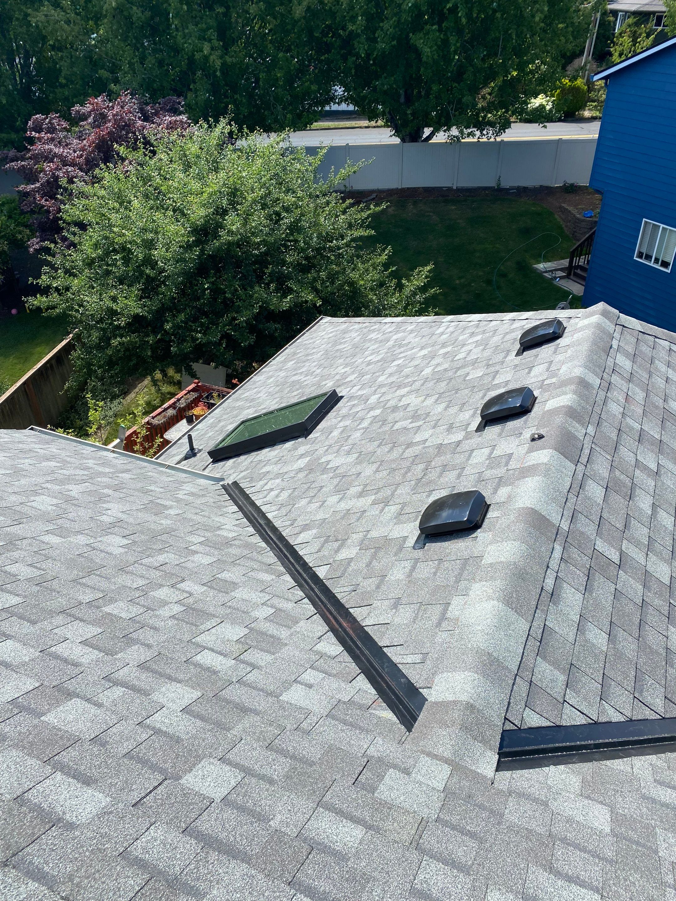 Residential Roofing Installation using Asphalt Shingles by Vitan Construction LLC 