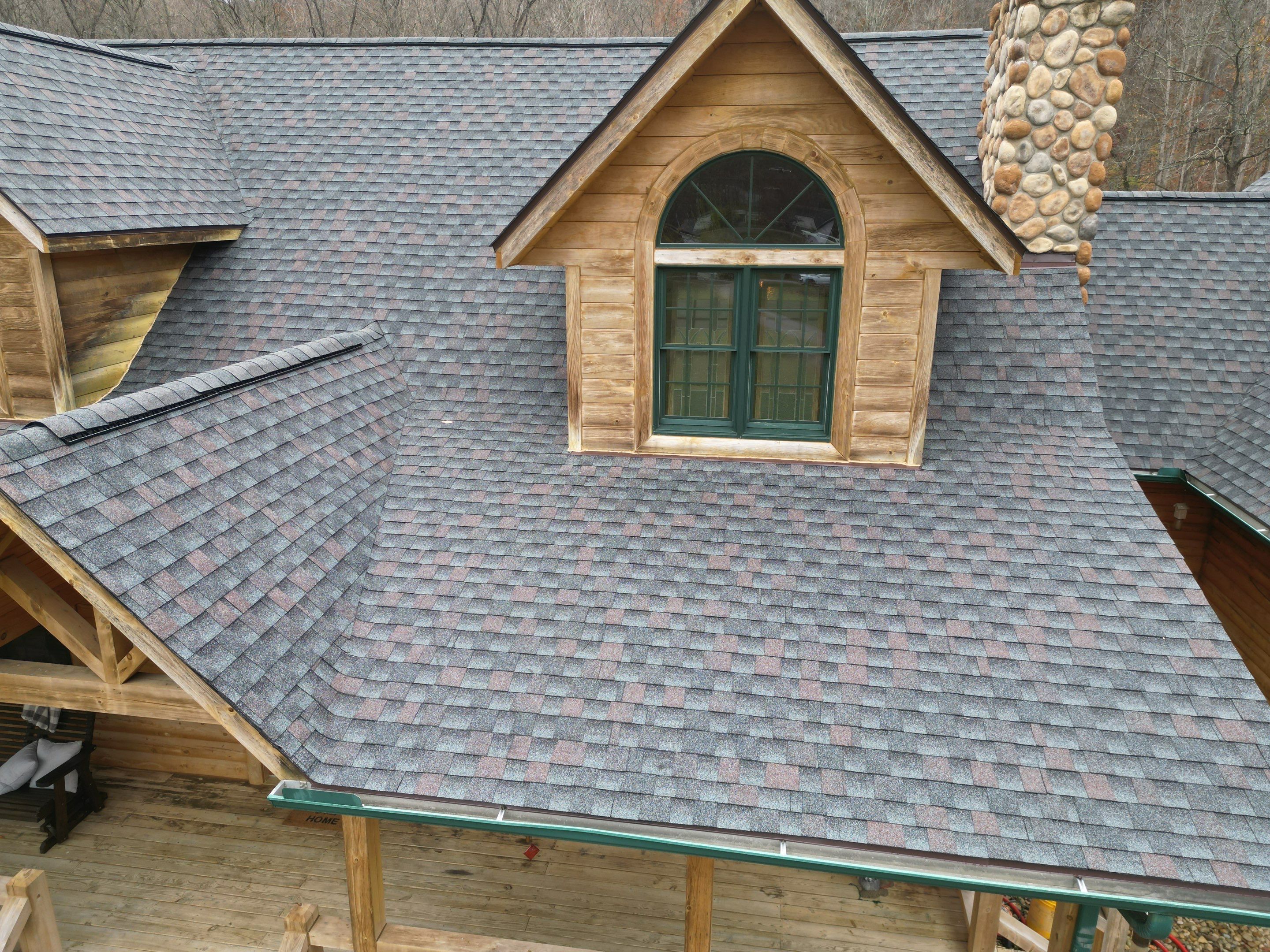 Residential Roofing Installation using Timberline HDZ Shingles - Williamsburg Slate by RoofX 