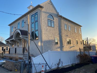 Onset, MA Gutter Installation using 6" Half Round Aluminum Gutter