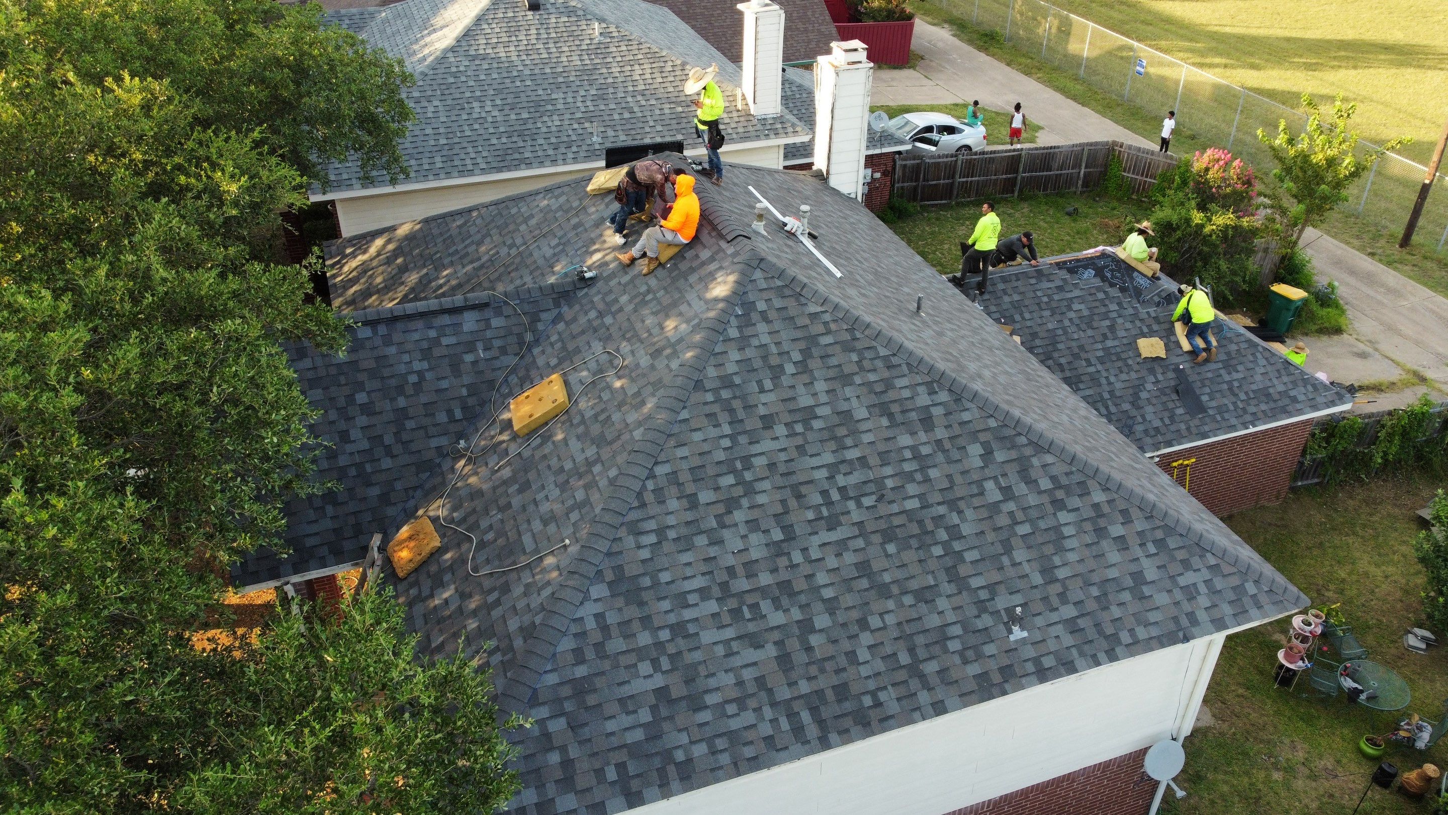 Storm Restoration Project by Berry Good Roofing 