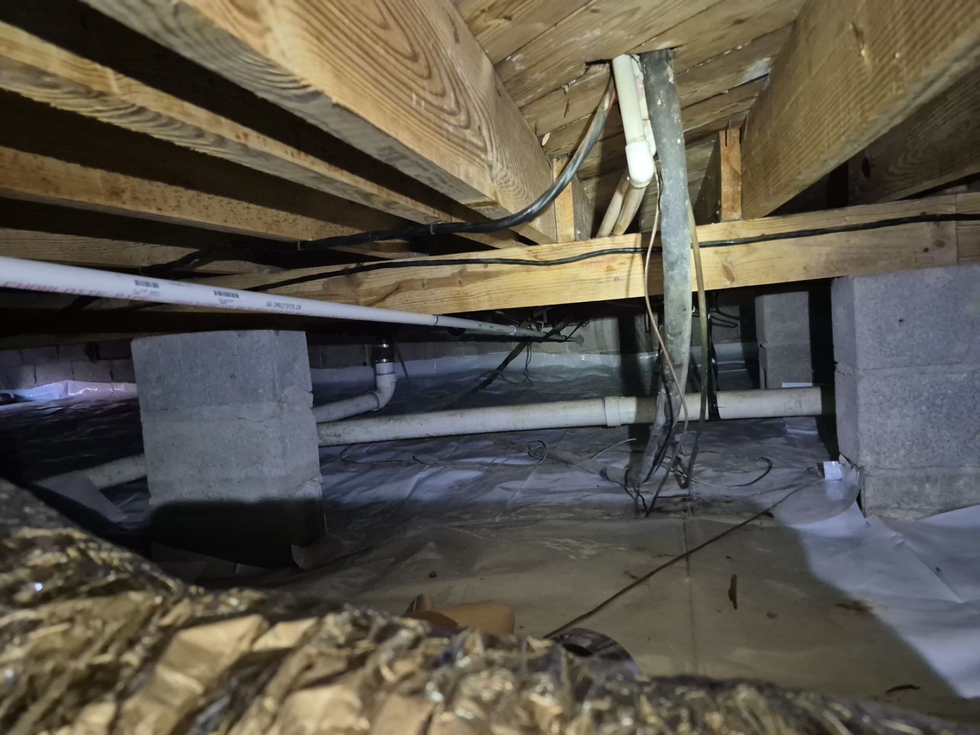 Project in Norfolk by Patriot Crawl Space Repairs