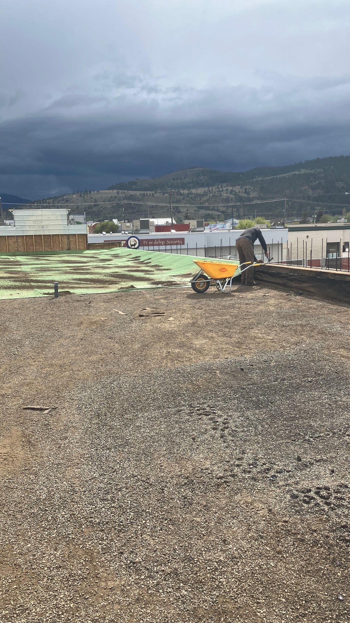 Commercial ReRoofing Installation using IKO 2ply sbs by Top Notch Roofing Inc