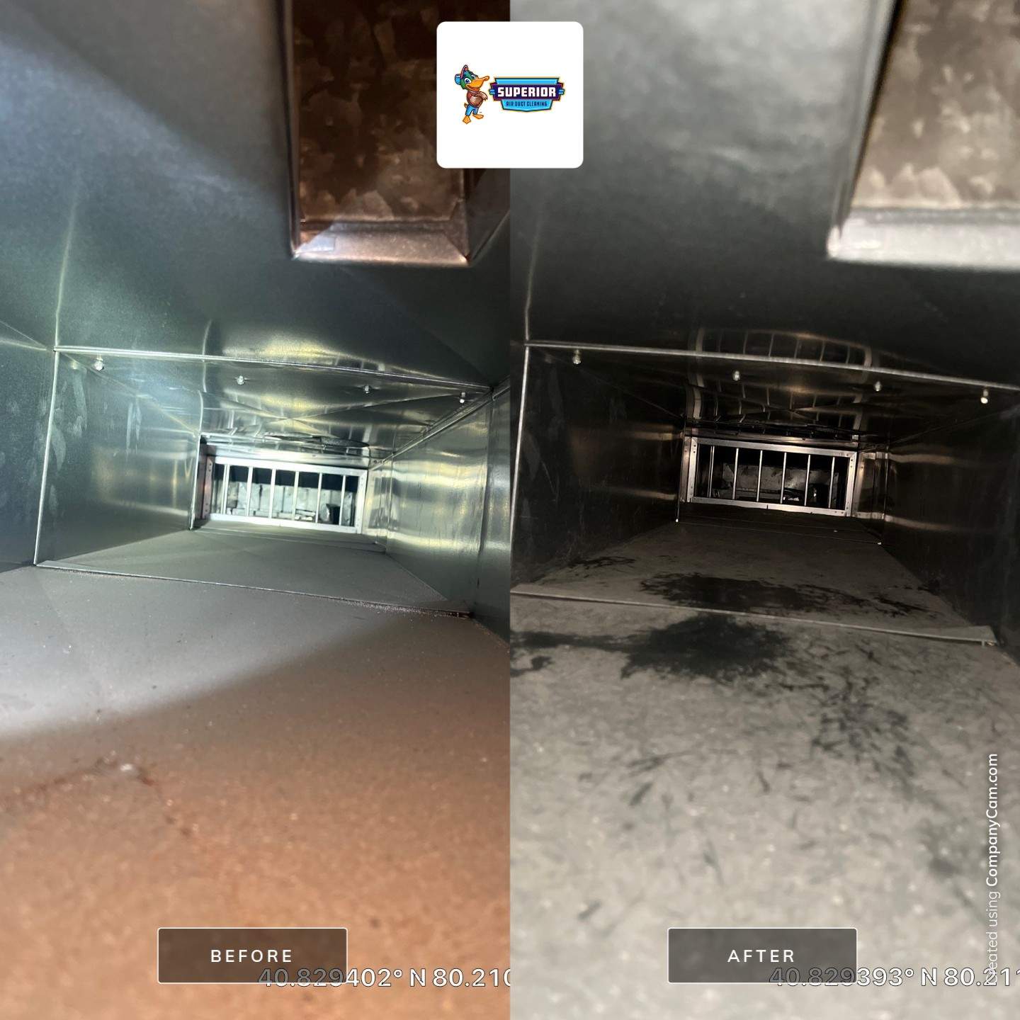 Air Duct Cleaning With a Vacuum Truck in Fombell, PA by Superior Air Duct Cleaning