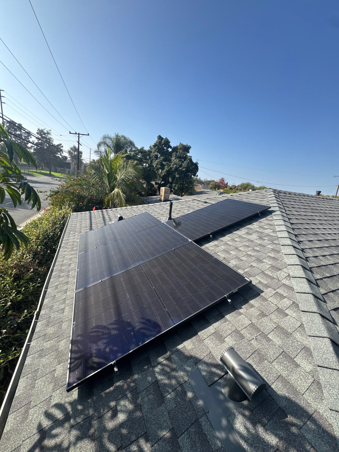 Residential Solar Installation with CertainTeed Panels in Long Beach by AWS Solar