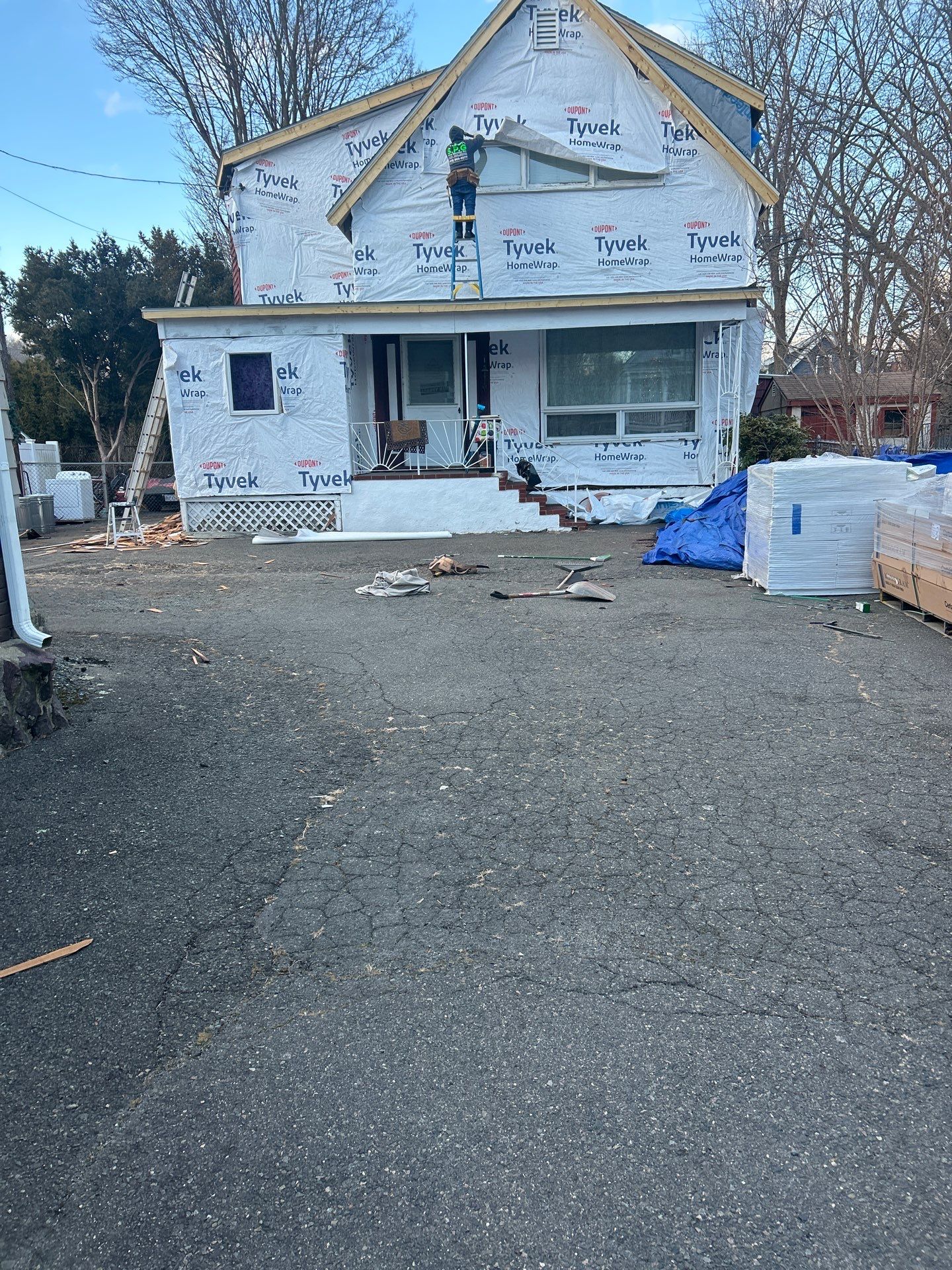 Project in Malden, MA by SPG home services inc