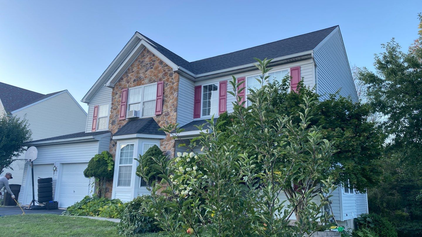 Roofing Installation using CertainTeed Landmark - Moire Black by Storm Guard of Ches-Mont PA