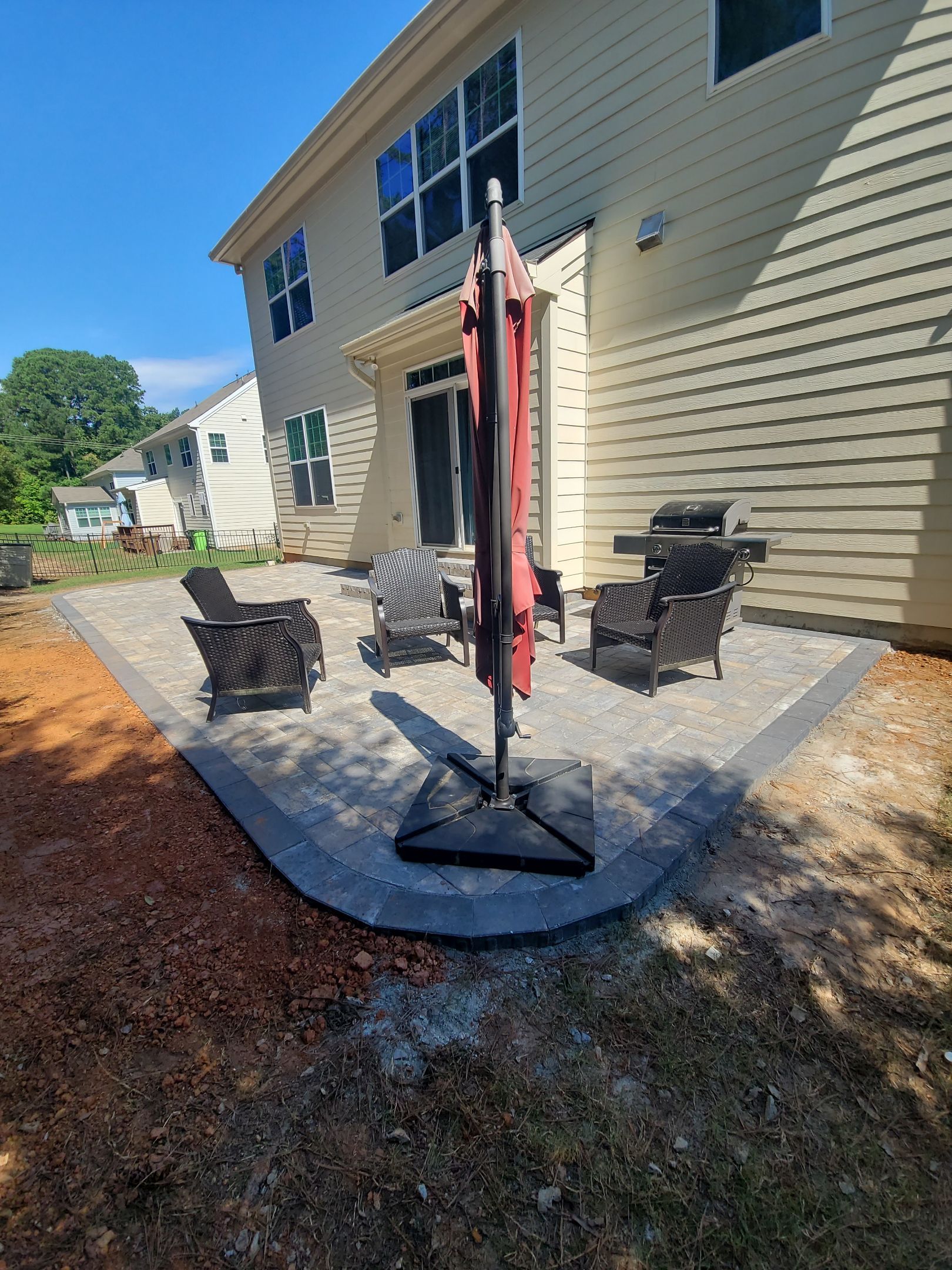 Holly Springs Patio Makeover – From Rotted Deck to Luxurious Outdoor Living by Elite Remodeling and Design LLC