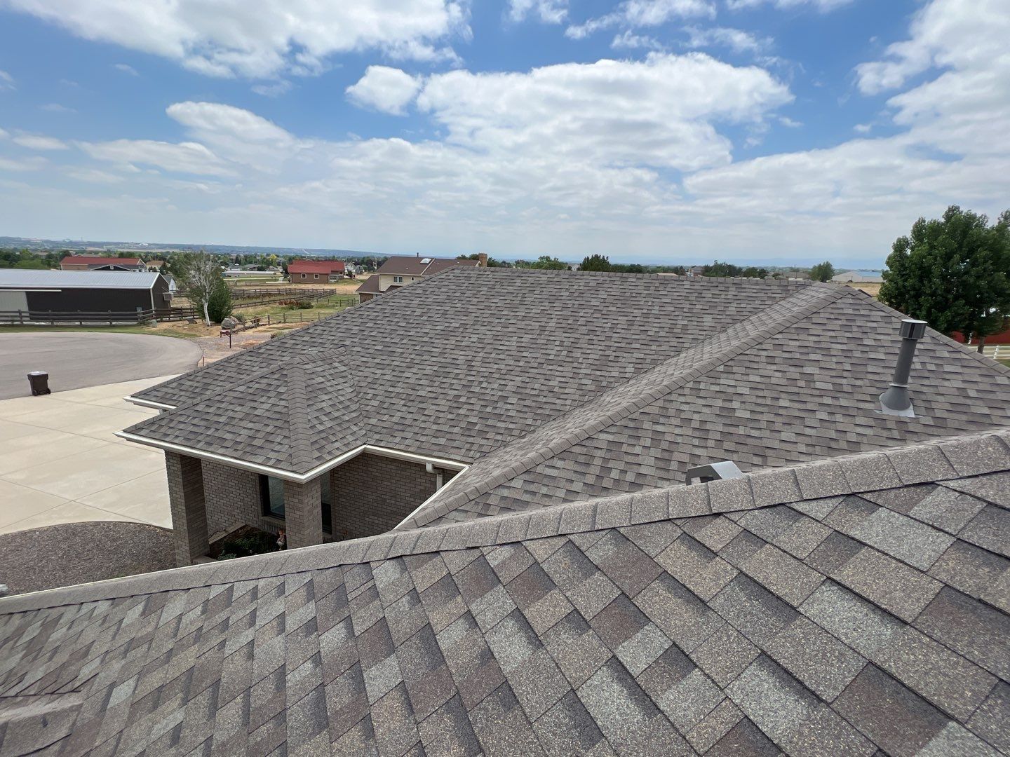 Residential Roofing Installation using Owens Corning TruDefinition - Driftwood  by A to Z Roofing