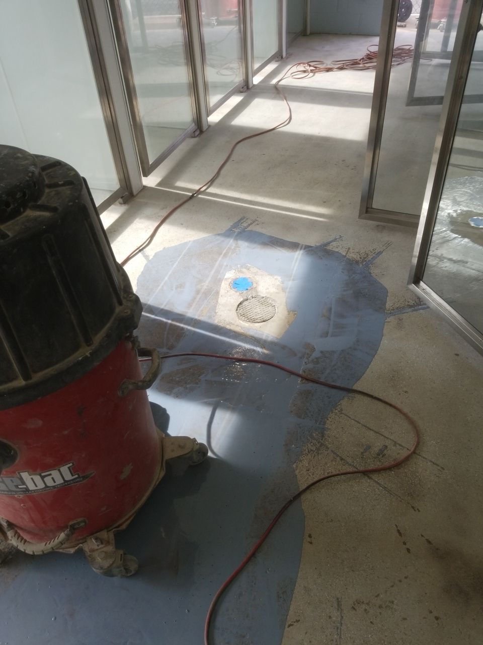 Kennel Floor Coating and Wall Painting using Penntek by Spectrum Painting, LLC
