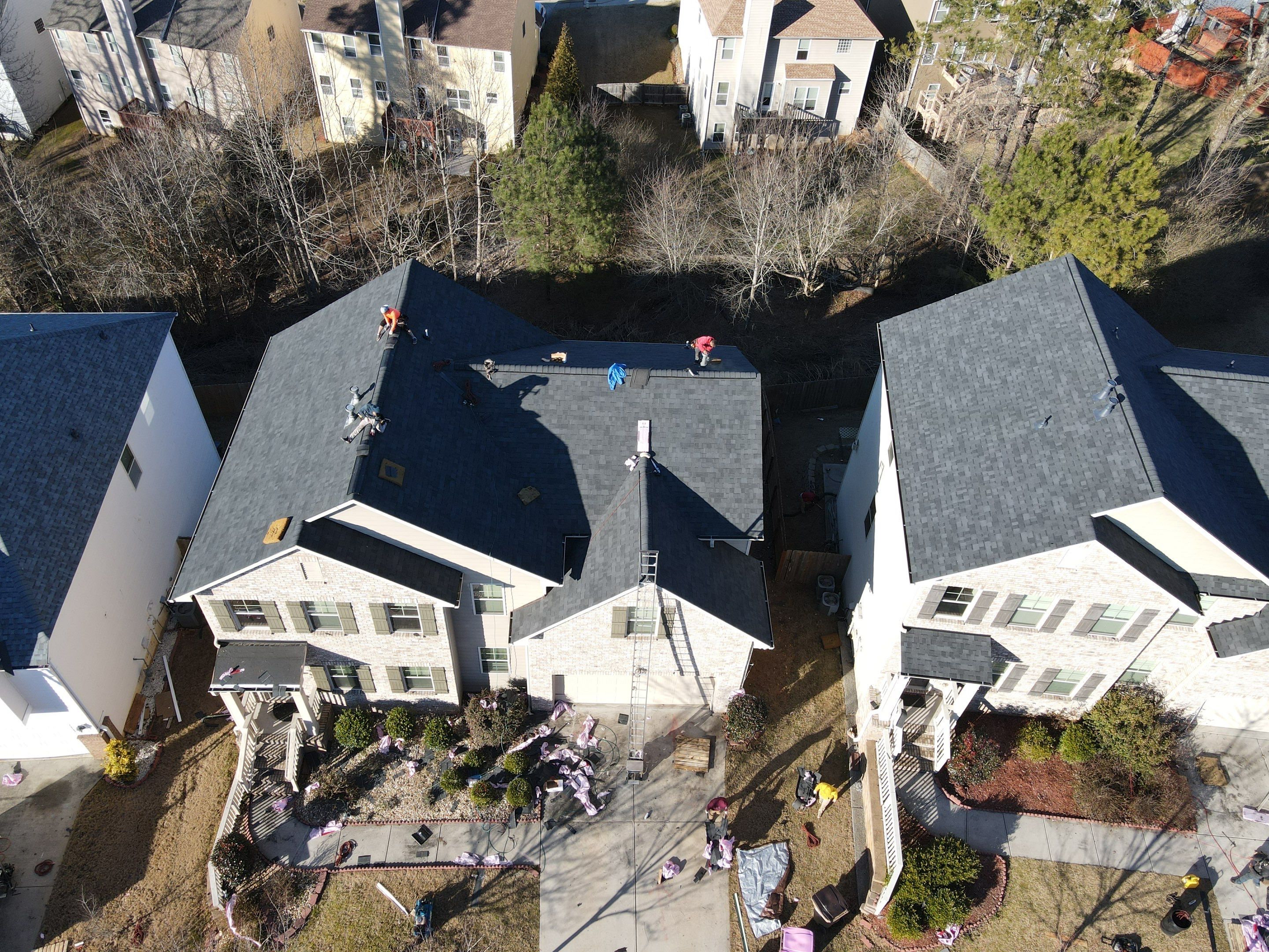 Residential Roofing Installation using Owens Corning by Inspector Roofing and Restoration