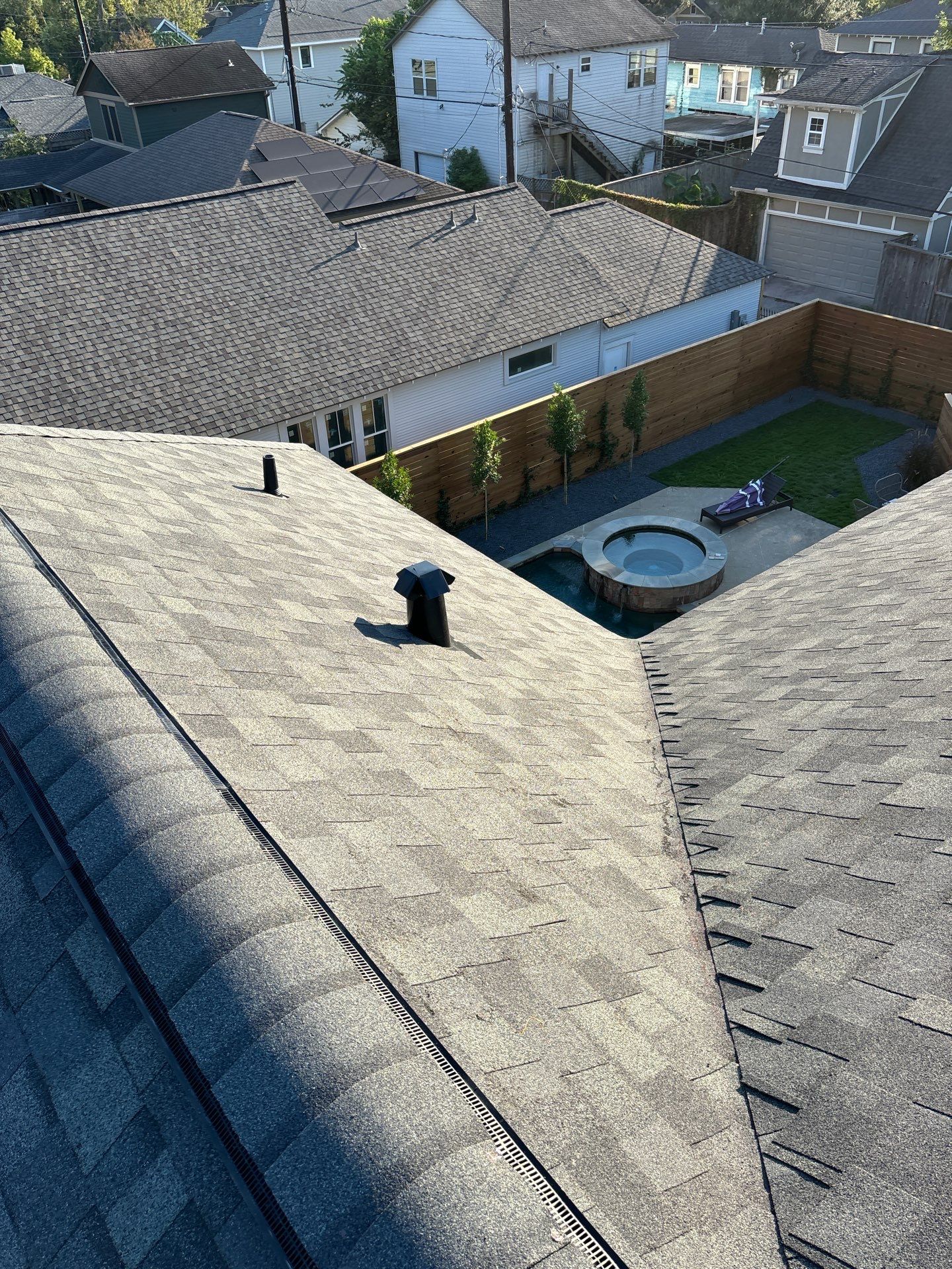 Residential Roofing Repair using Owen's Corning Duration (Lifetime) Shingles by Roof Repair Services LLC