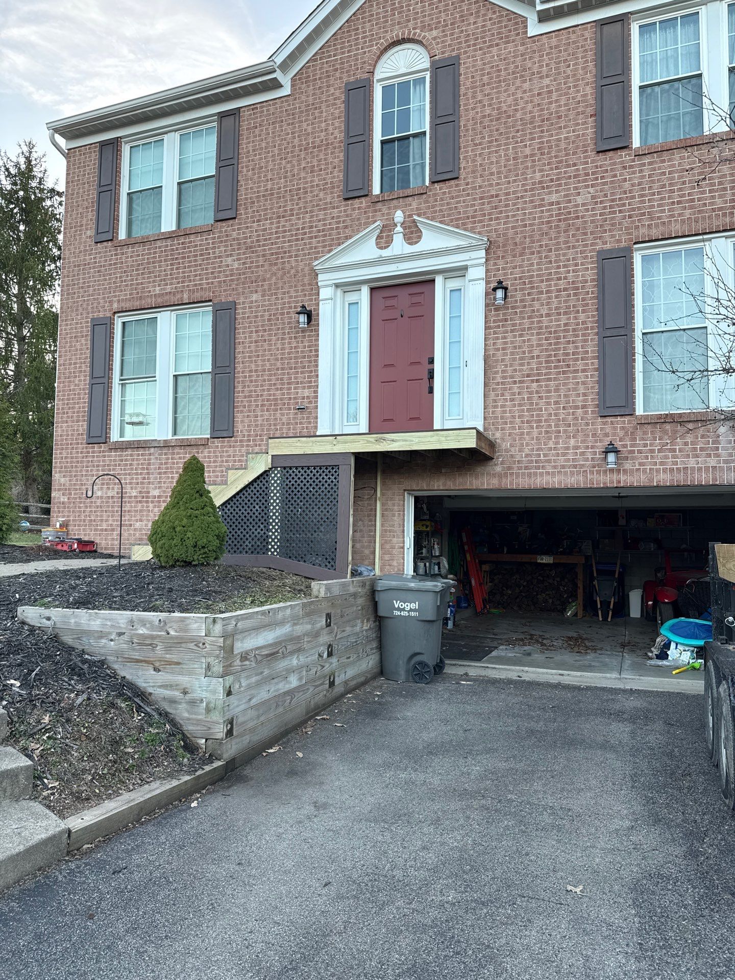 Re deck and stairs  by Cousins Roofing Siding & Decks