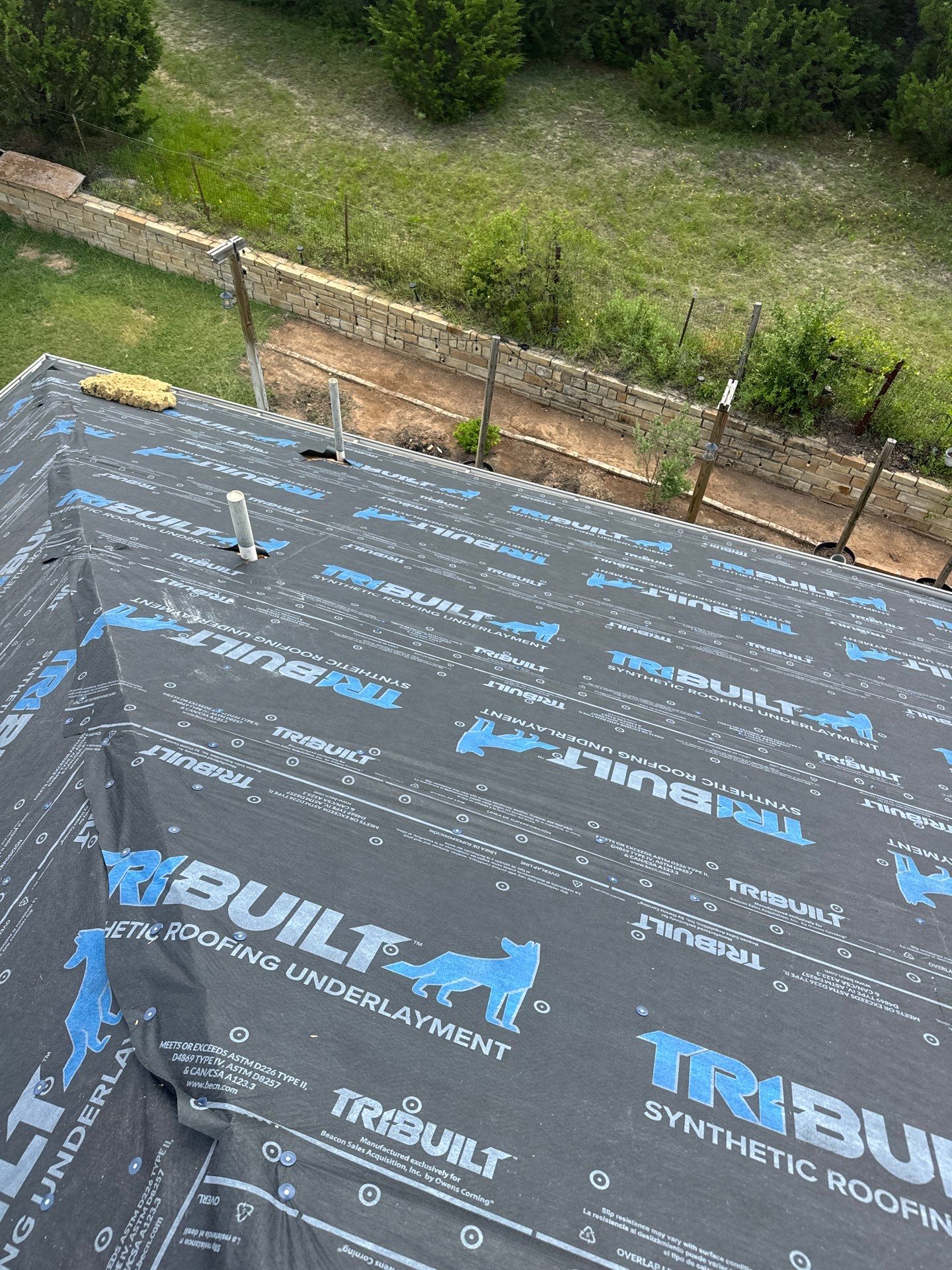 Project in Weatherford by Lonestar Roofing and Restoration LLC.