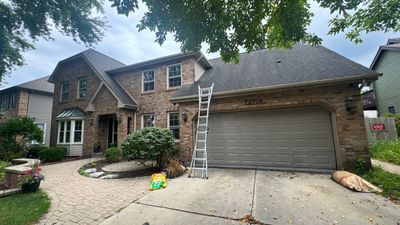 Turtle Shell gutter protection installation in Naperville, IL 60540, photograph 9