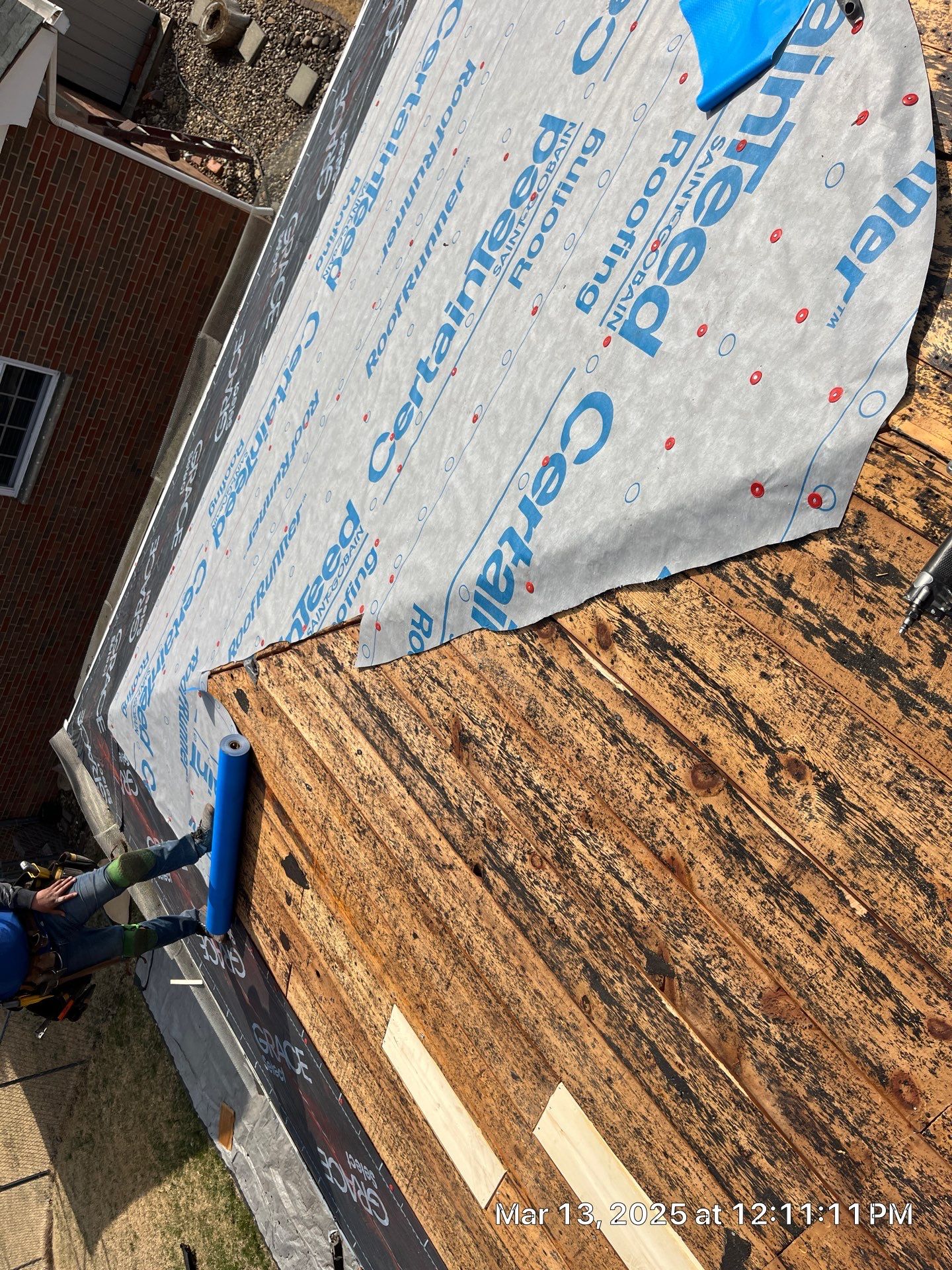 Residential Roofing Installation using Certainteed Landmark Pro Shingles by Fahey Roofing + Contracting
