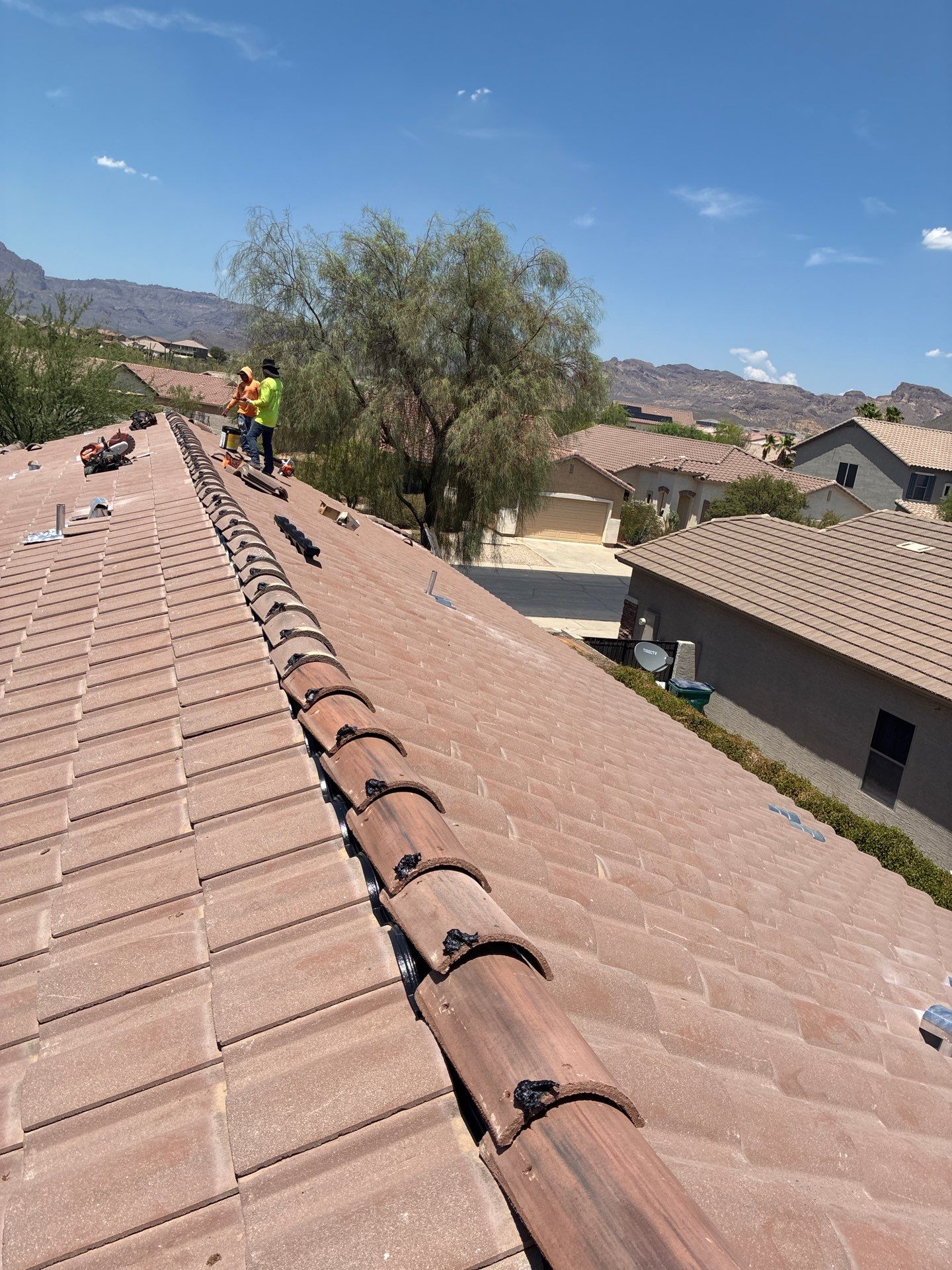 Tile Reset in Gold Canyon, AZ by Weather-Tite Roofing