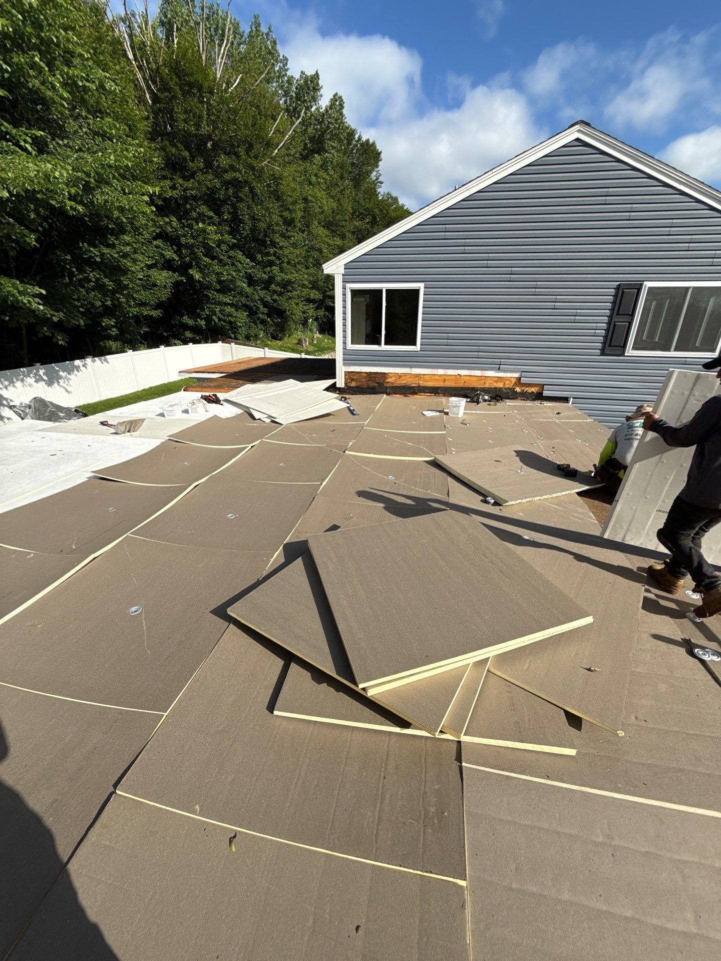EPDM Flat Roof Installation + Seamless Gutter Upgrade by Mighty Dog Roofing of Greater Middlesex County