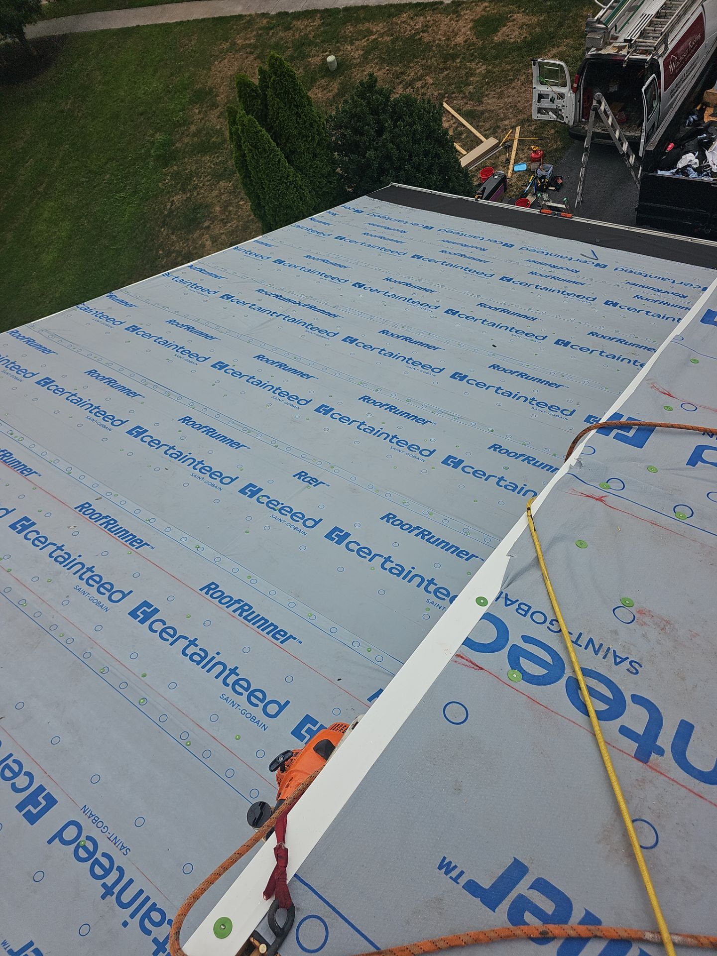 Roof Replacement - Charcoal Black by Winchester Roofing