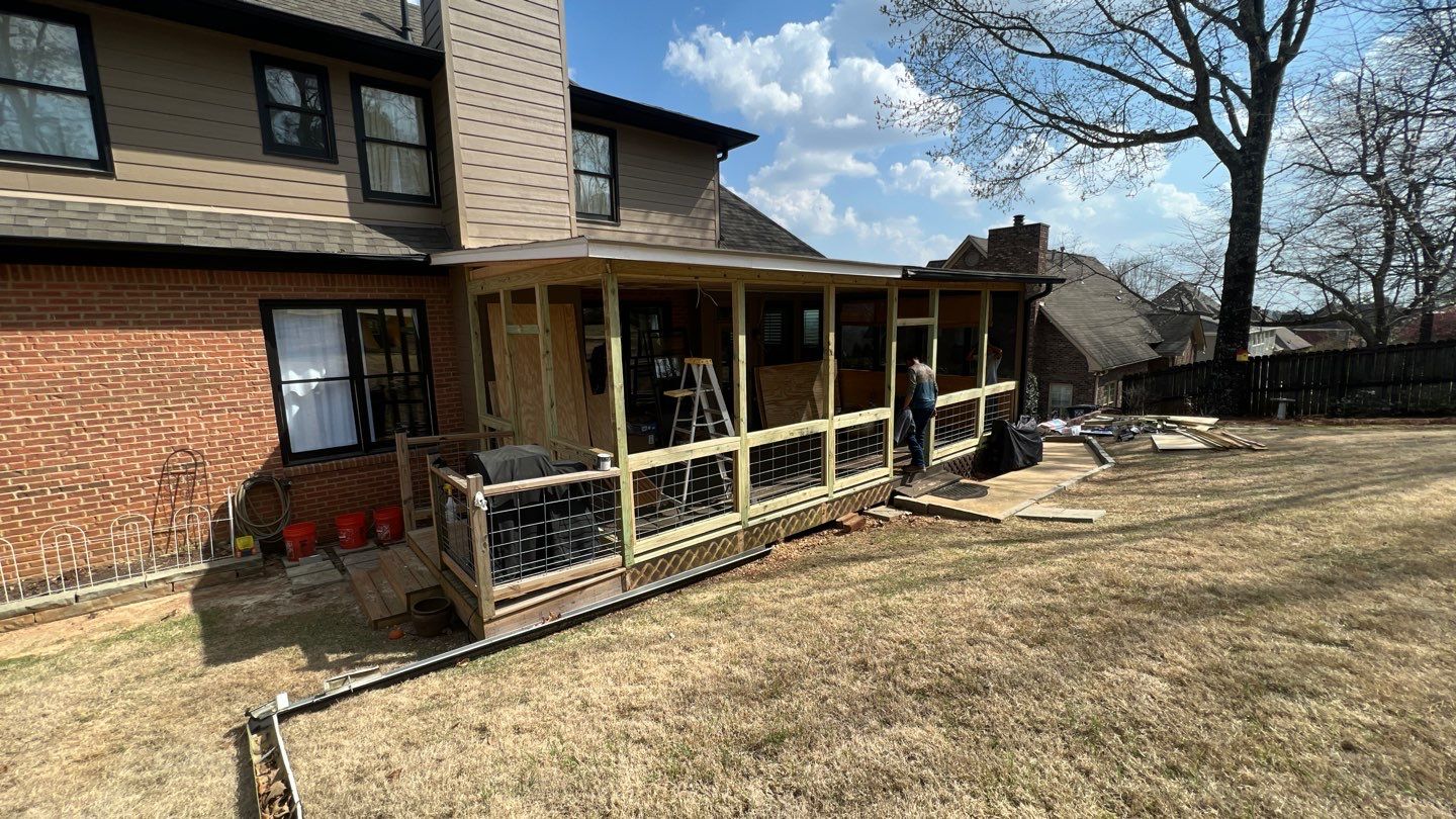 Lake Crest Circle - Roof and Deck Installation  by Pillar and Pine