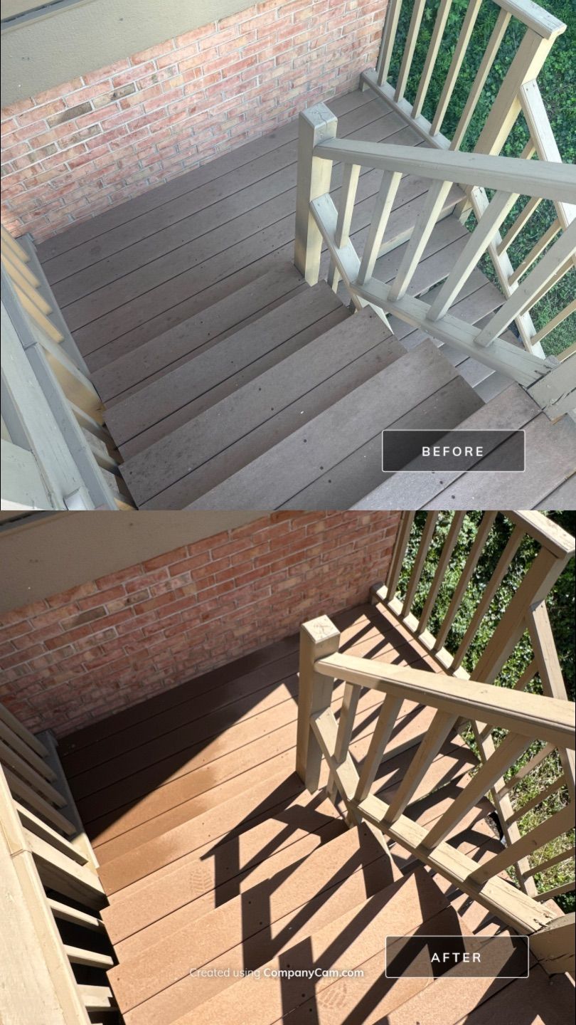 Project in Elgin by Simmons Power & Soft Washing