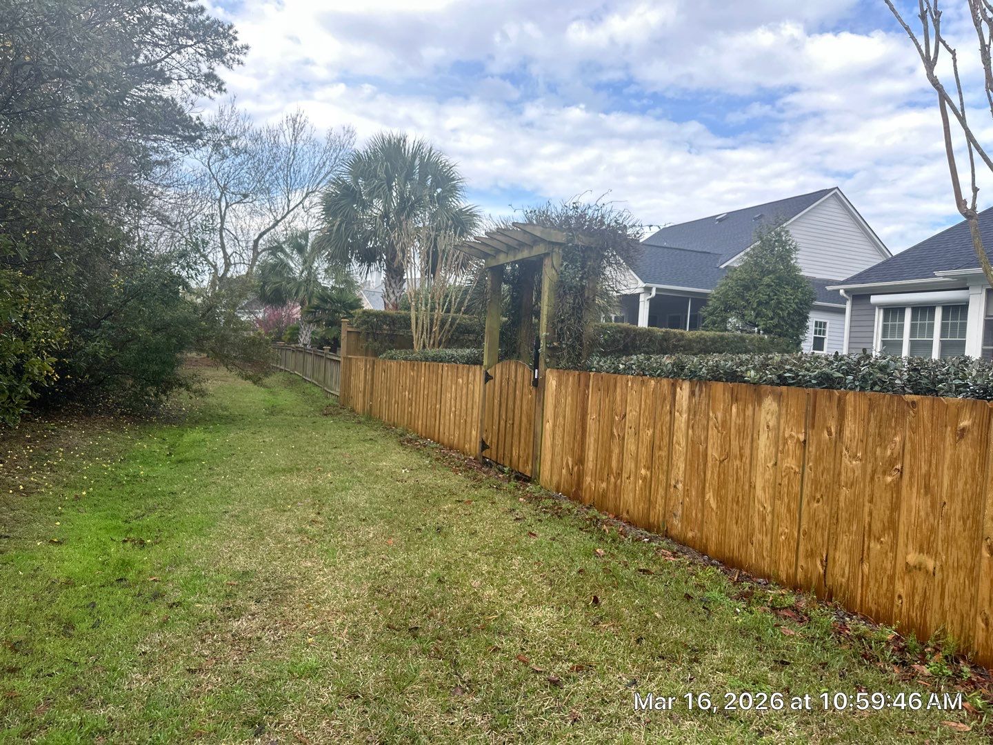 Fence using Wood Sealant by DuraSeal